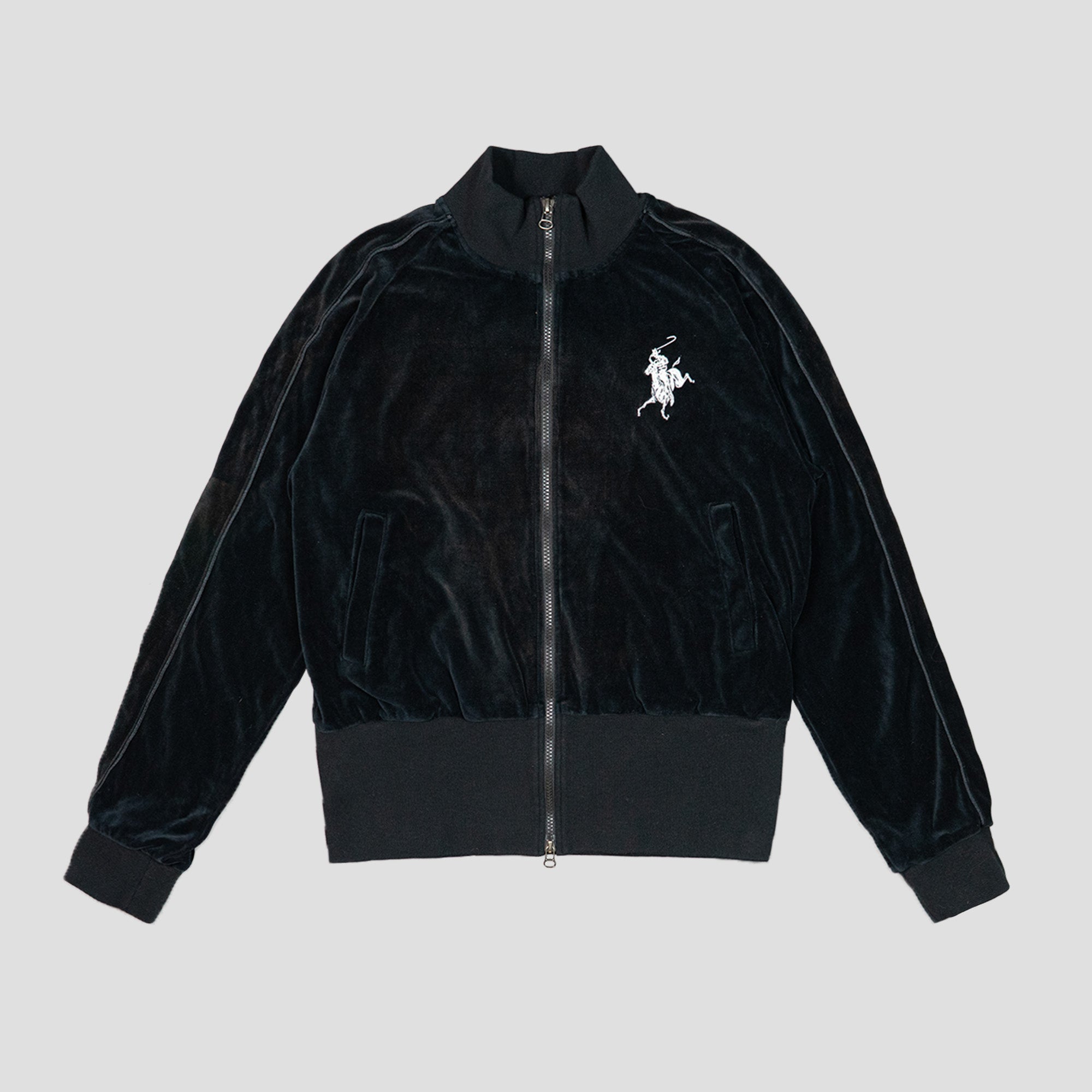 BREACHED VELOUR JACKET