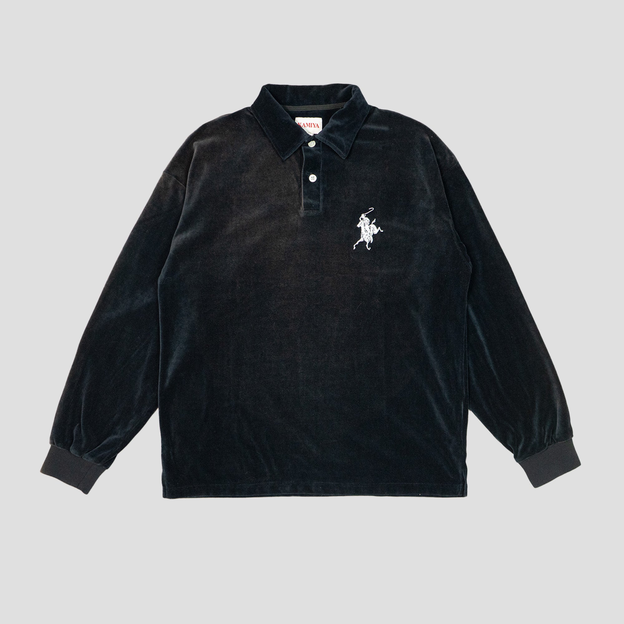 BREACHED VELOUR POLO SHIRTS