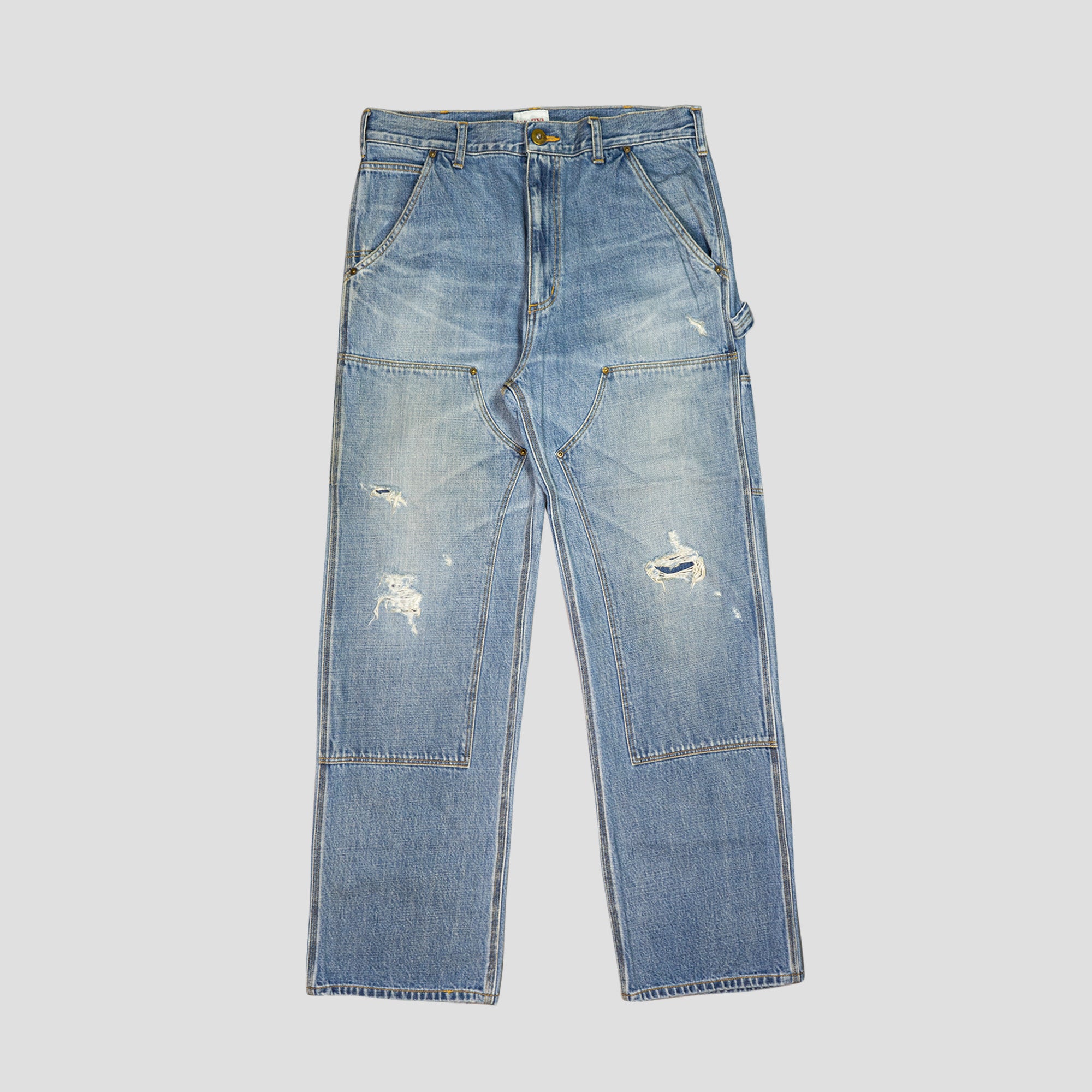 DENIM PAINTER PANTS