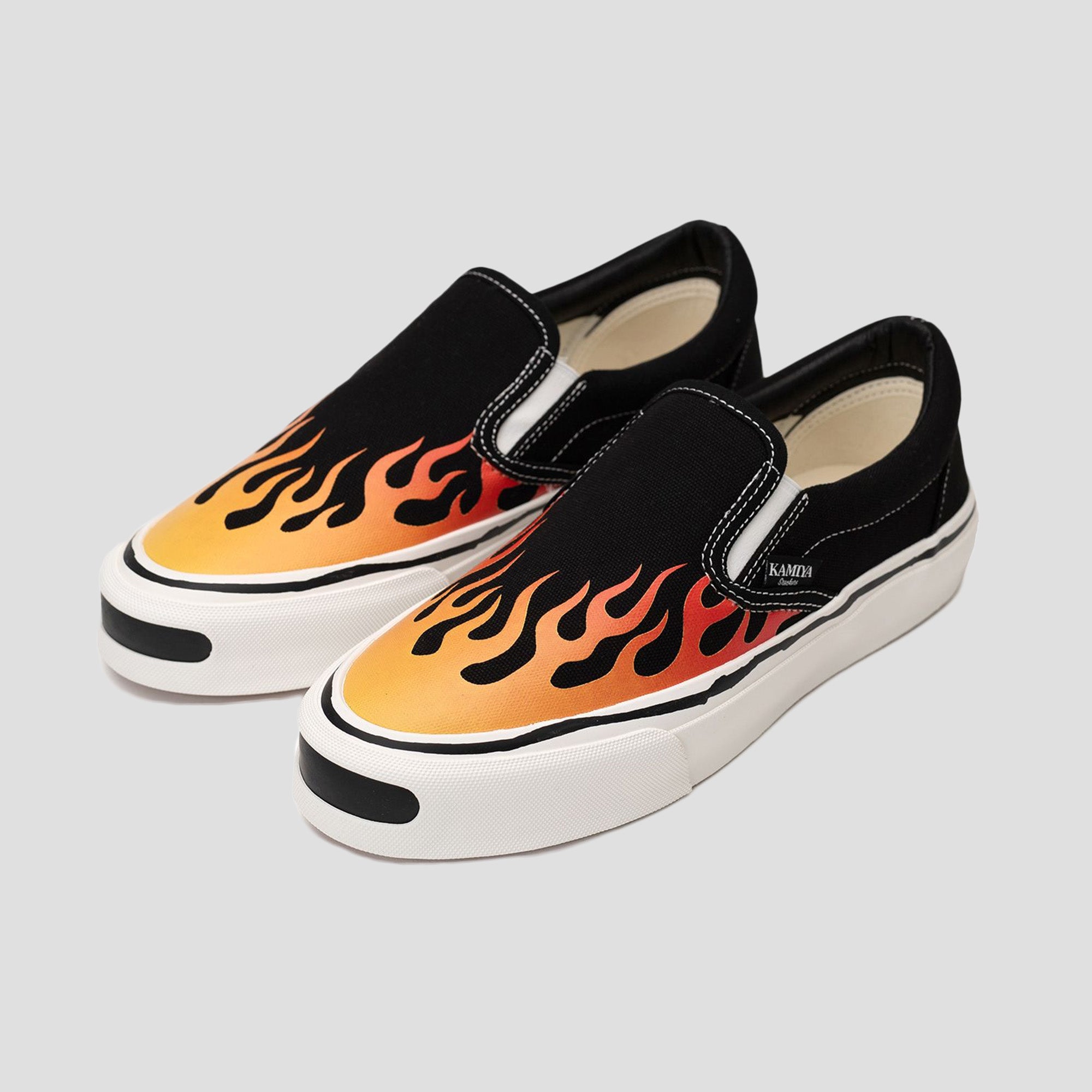 CORNELL FIRE PATTERN VULCANIZED SNEAKERS