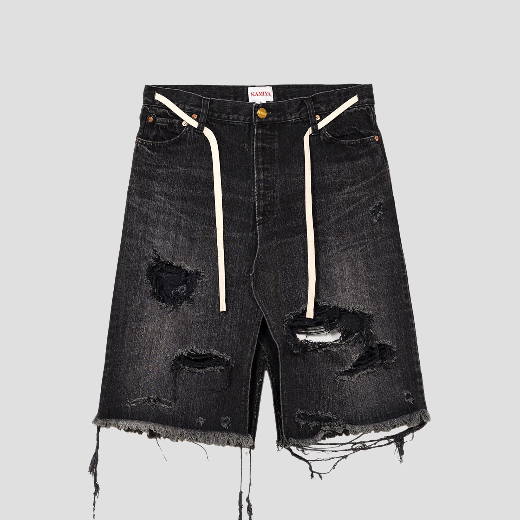 DENIM WRAP SKIRT