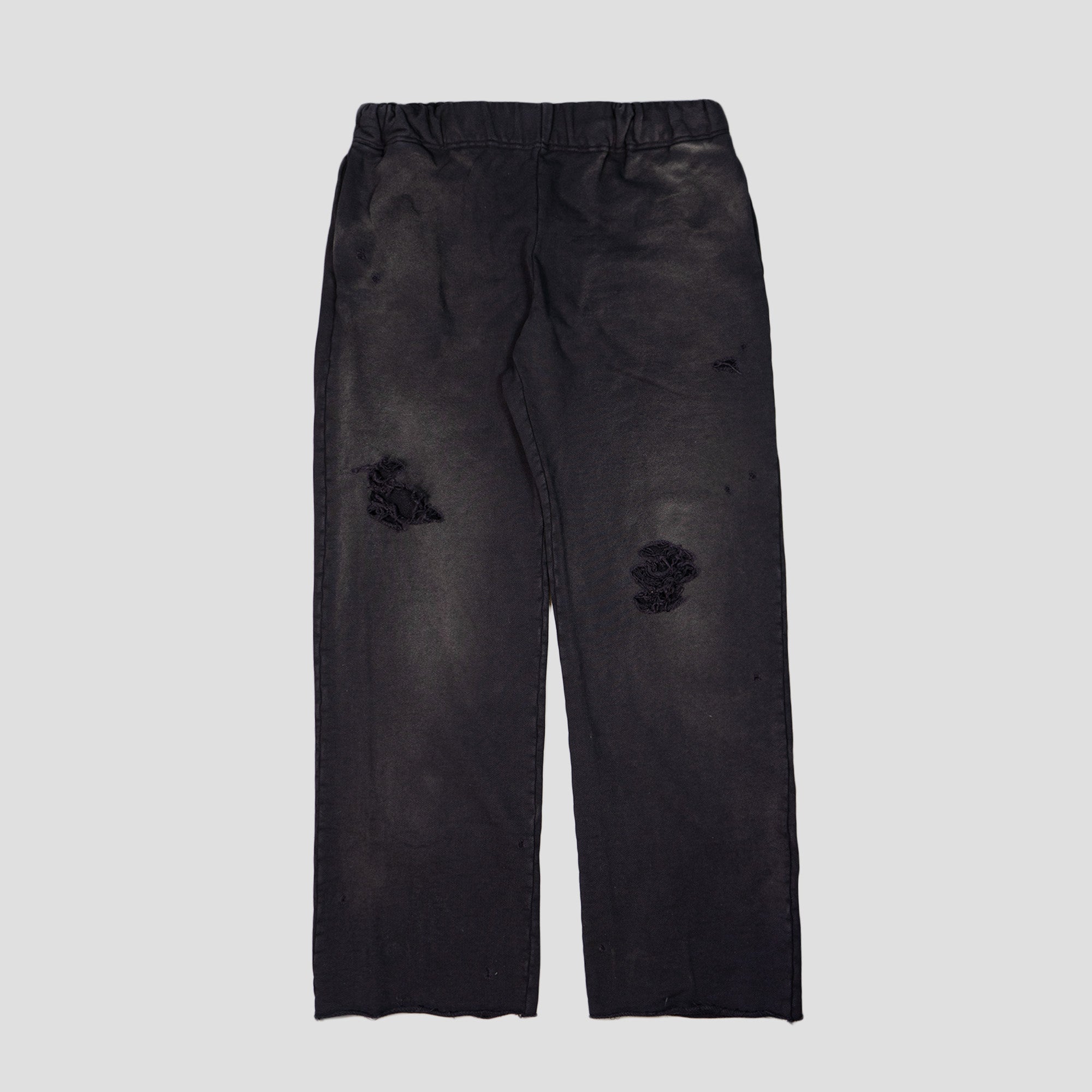 DISTRESSED SWEAT PANTS