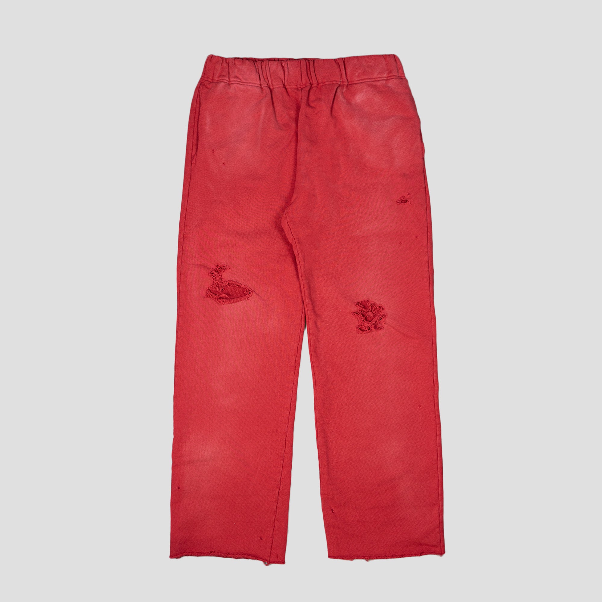DISTRESSED SWEAT PANTS