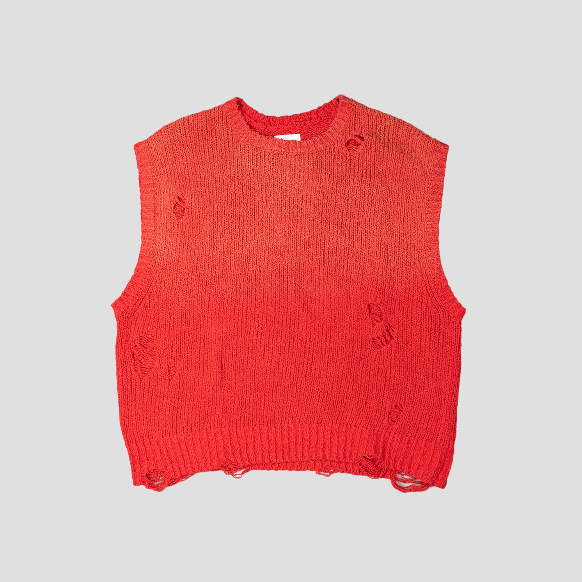 SUNFADED KNIT VEST