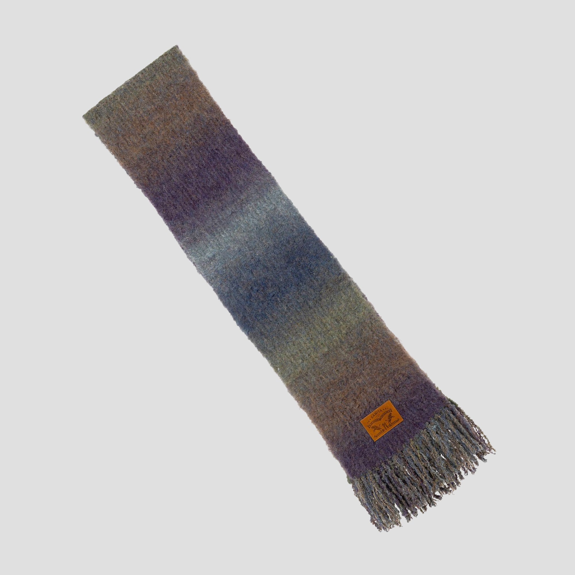 GRADIENT KNIT SCARF