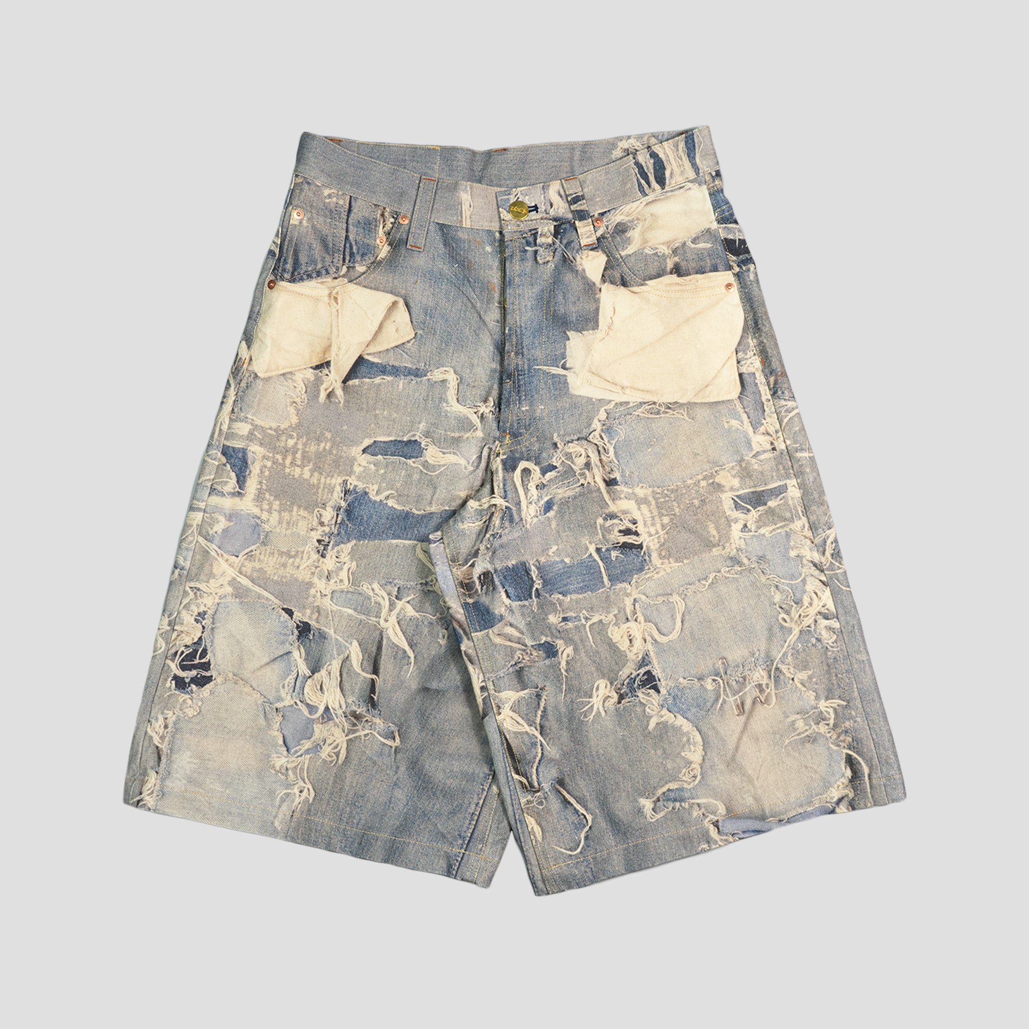 TROMPE L'OEIL PRINT BERBUDA SHORTS