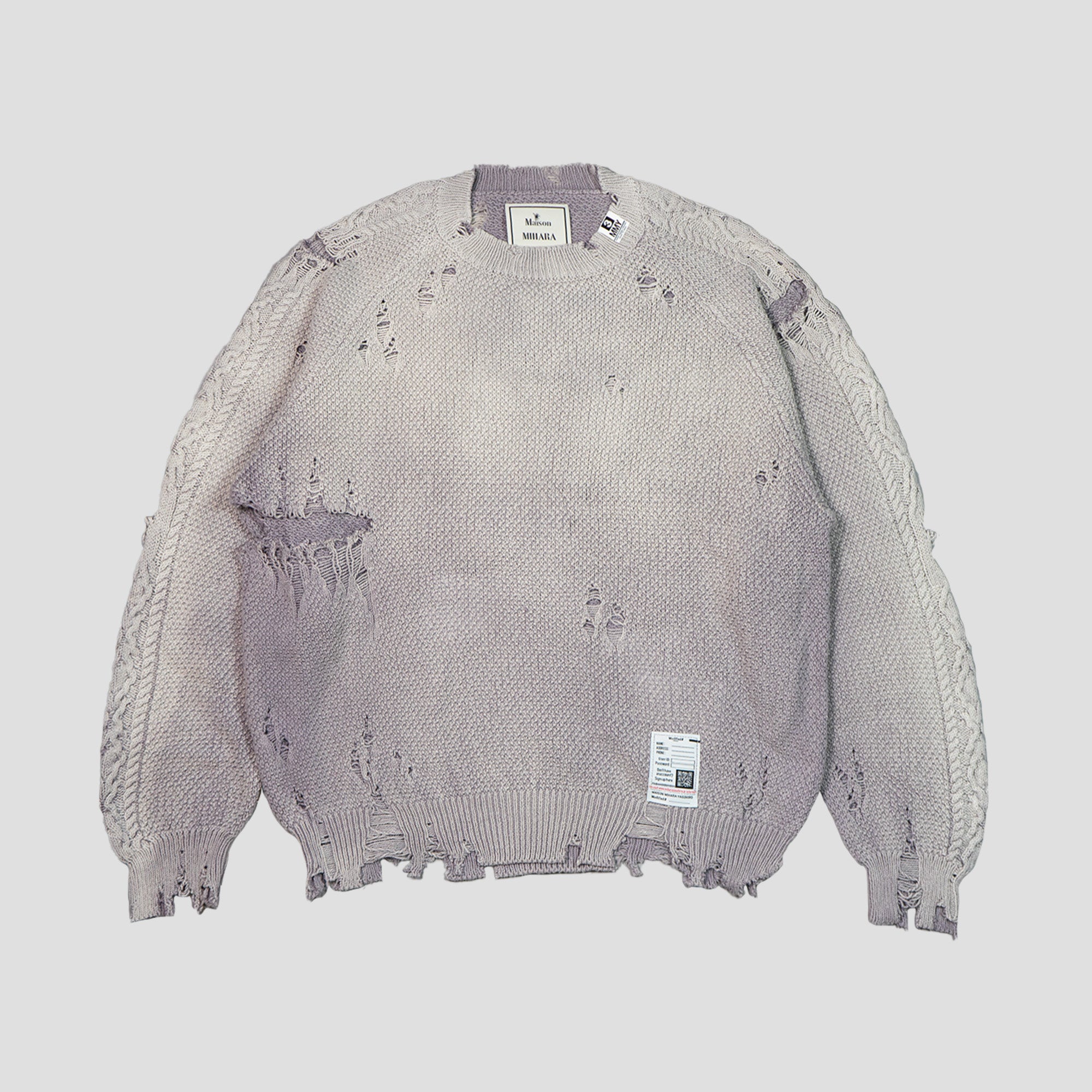 SUNFADED KNIT PULLOVER