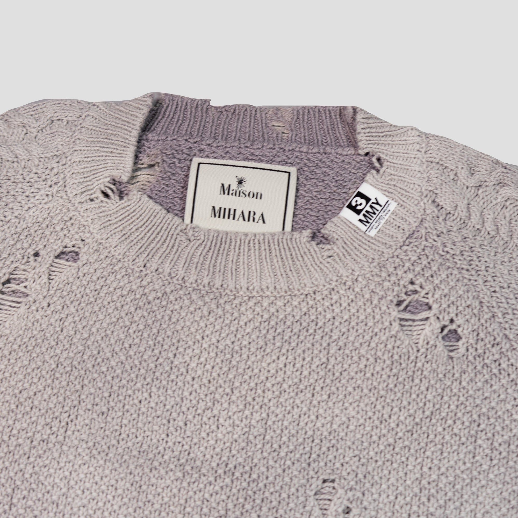 SUNFADED KNIT PULLOVER