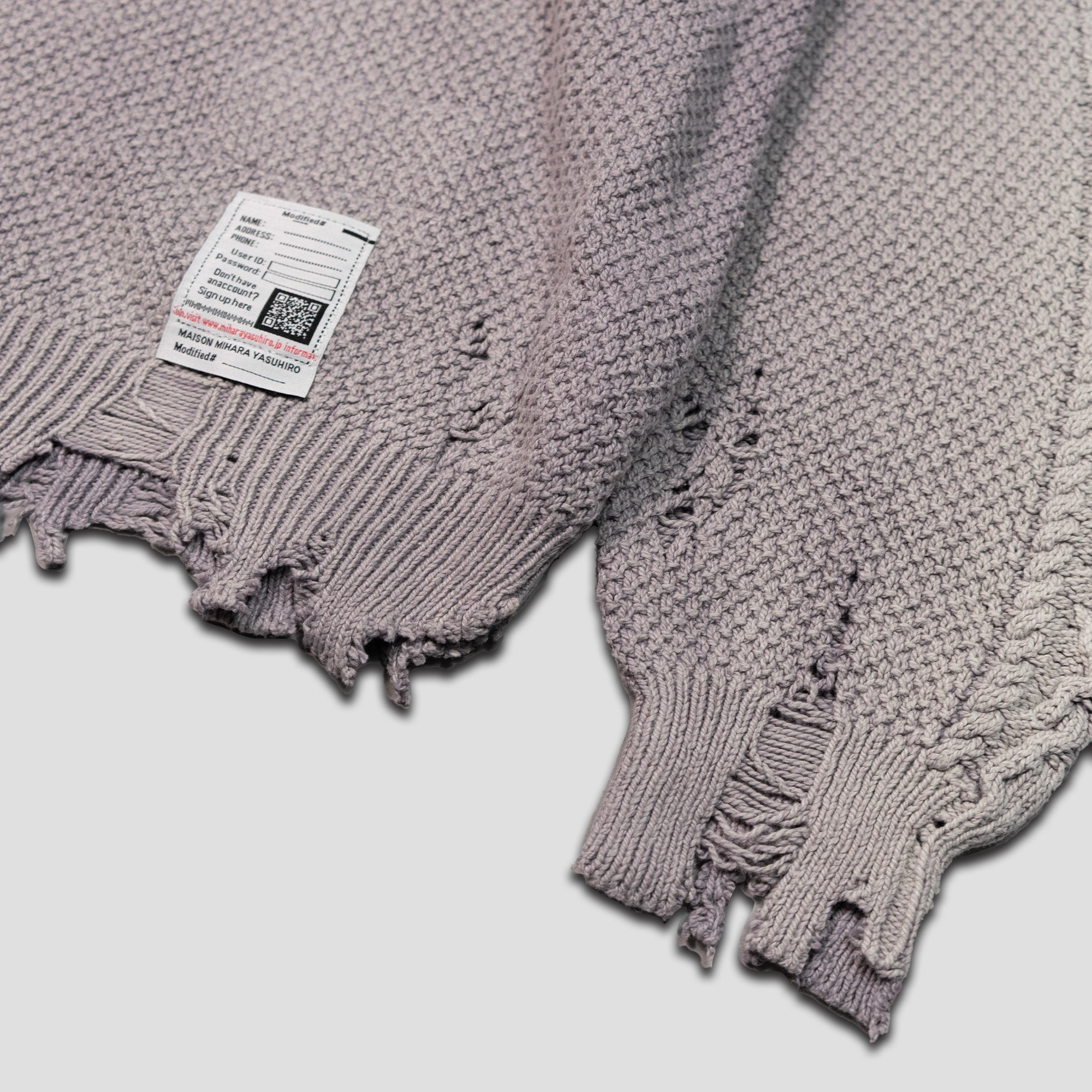 SUNFADED KNIT PULLOVER