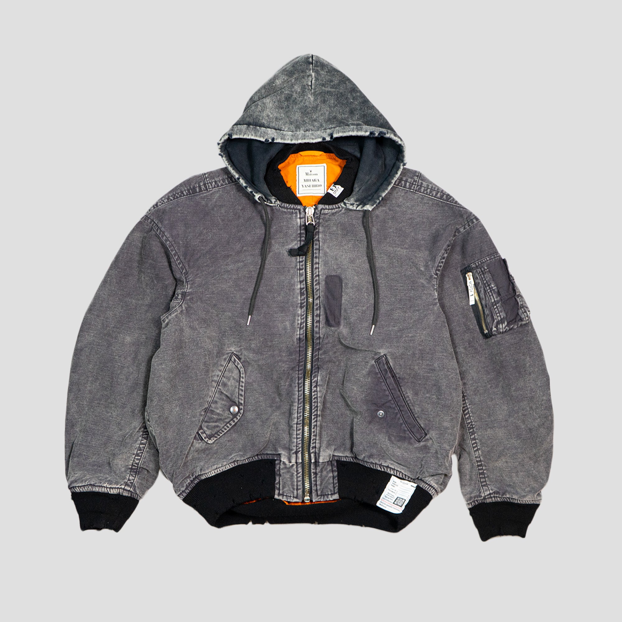 DOUBLE LAYERED FLIGHT JACKET