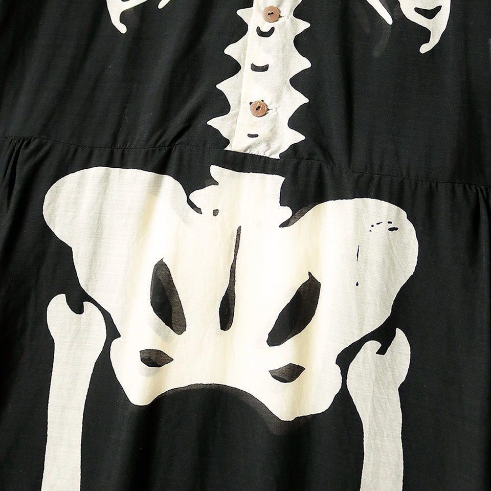 SILK/RAYON BONE DRESS