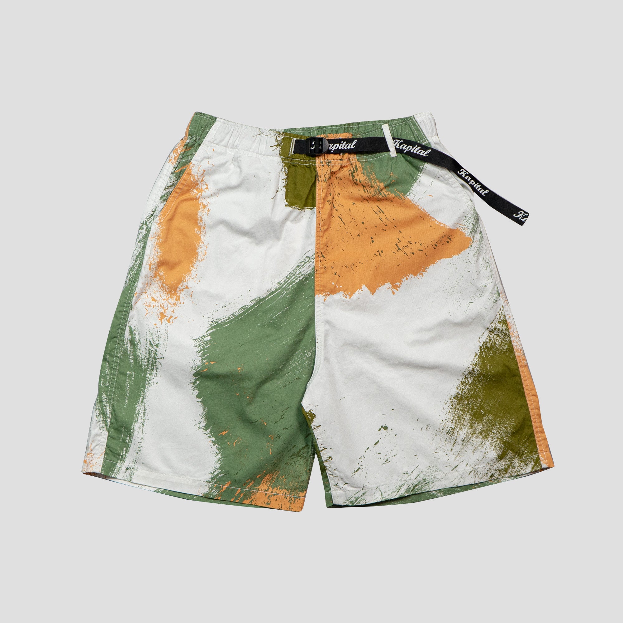 COMBED BURBERRY BRUSH-CAMO EASY SHORTS