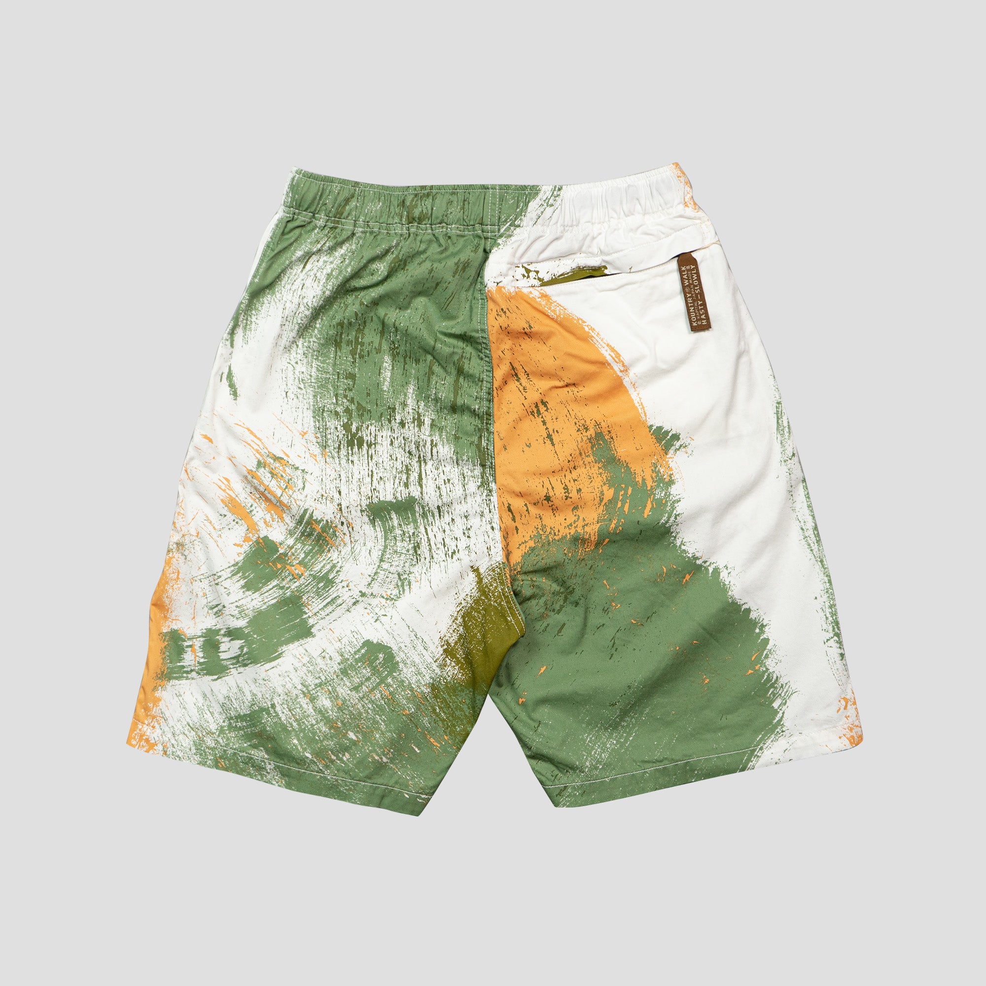 COMBED BURBERRY BRUSH-CAMO EASY SHORTS