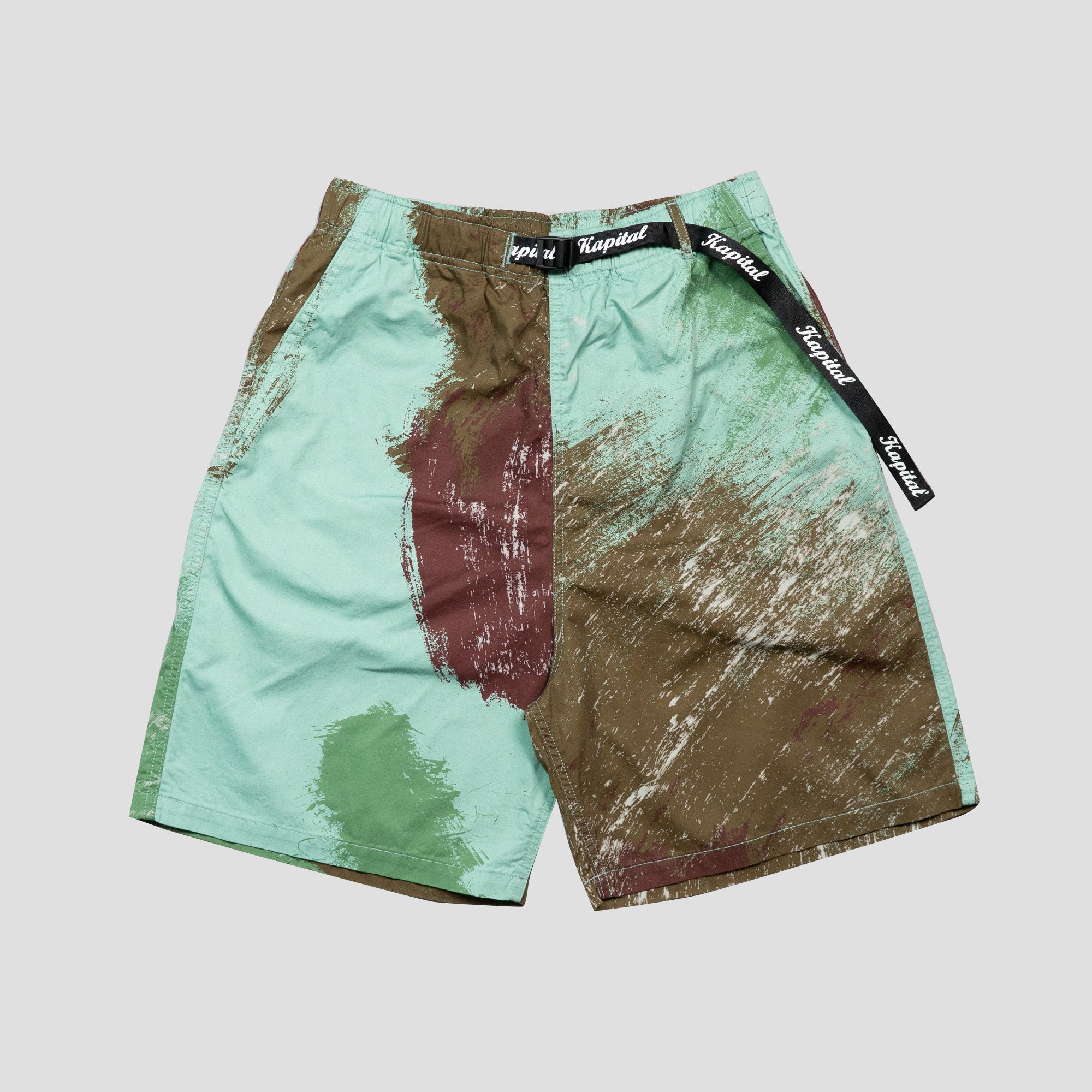 COMBED BURBERRY BRUSH-CAMO EASY SHORTS