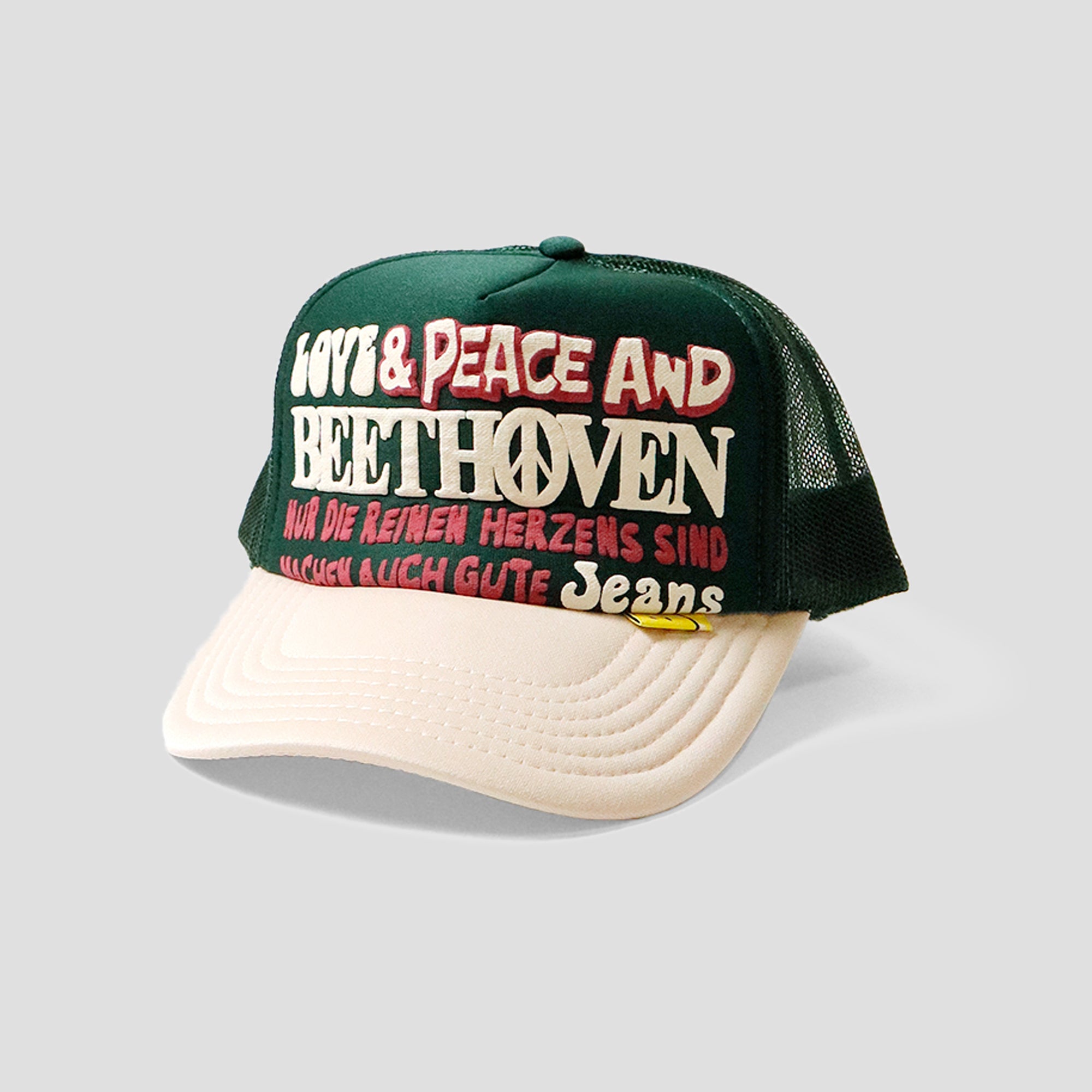 KAPITAL - LOVE & PEACE AND BEETHOVEN TRUCKER HAT