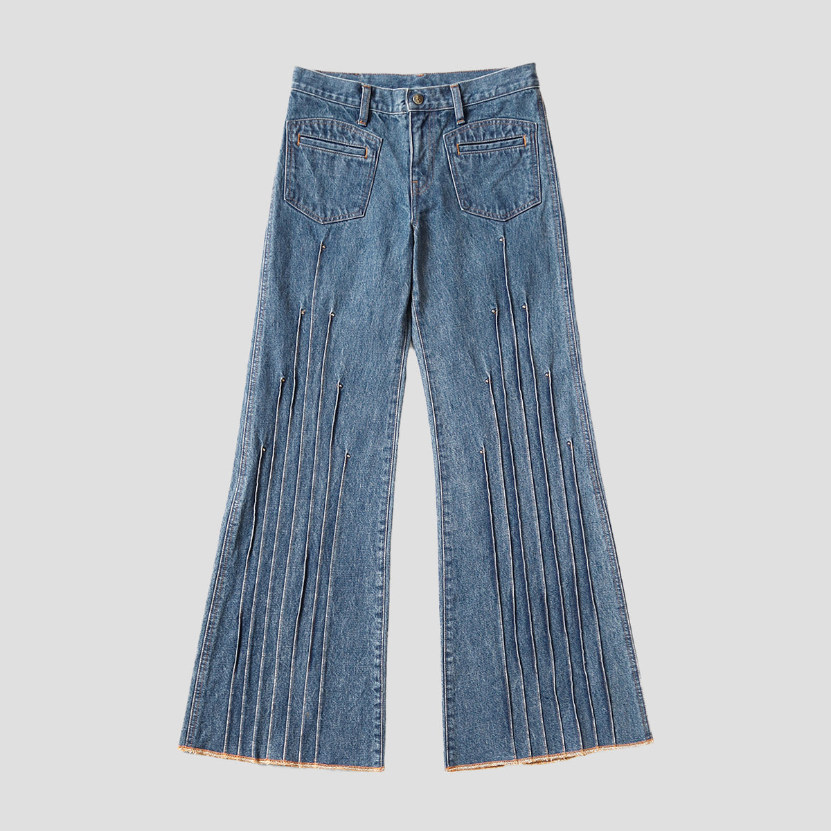 KAPITAL - 14oz DENIM FLARE JEANS