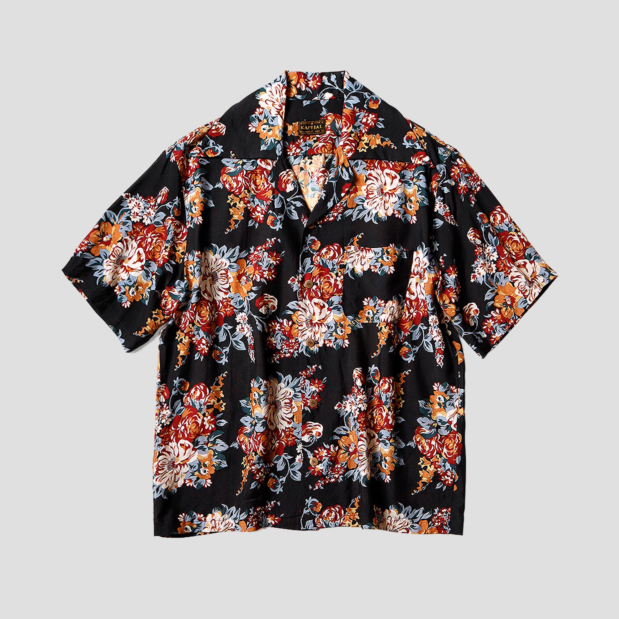 SILK/RAYON MARIA WRANGLER COLOR ALOHA SHIRTS