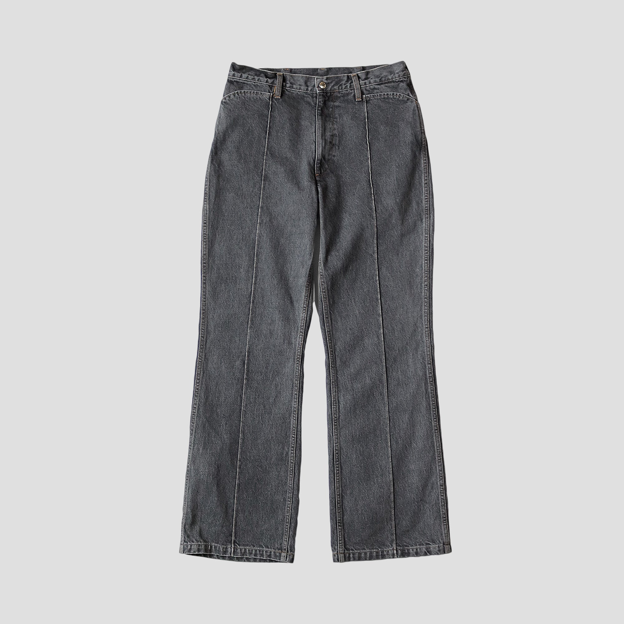 14oz BLACK DENIM 5P FRISCO JEANS