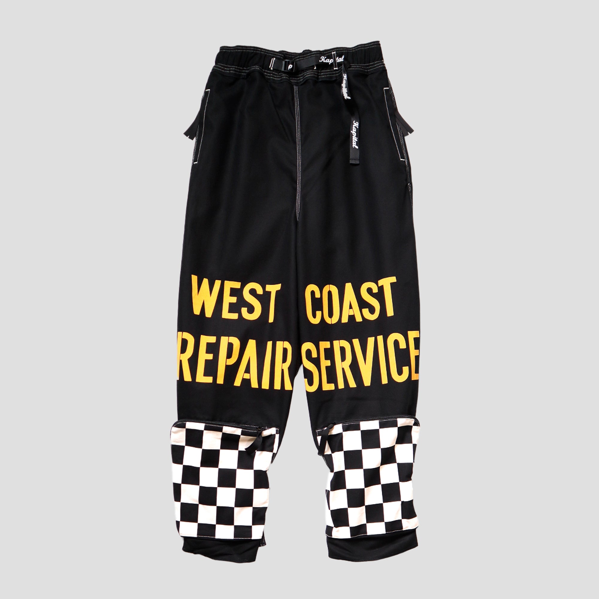 CANVAS WEAST COAST REPAIR-MAN PANTS (CHECKER)