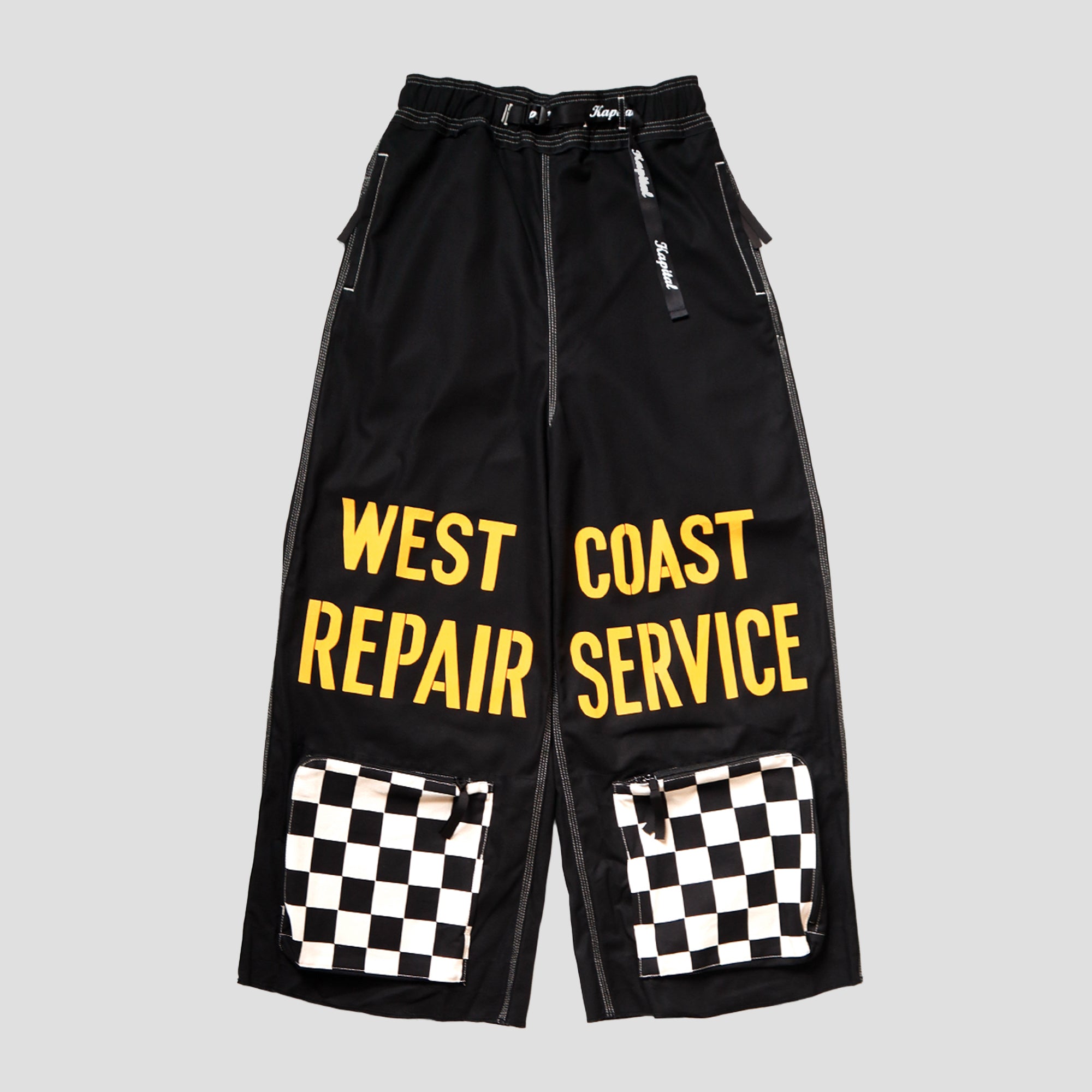 CANVAS WEAST COAST REPAIR-MAN PANTS (CHECKER)