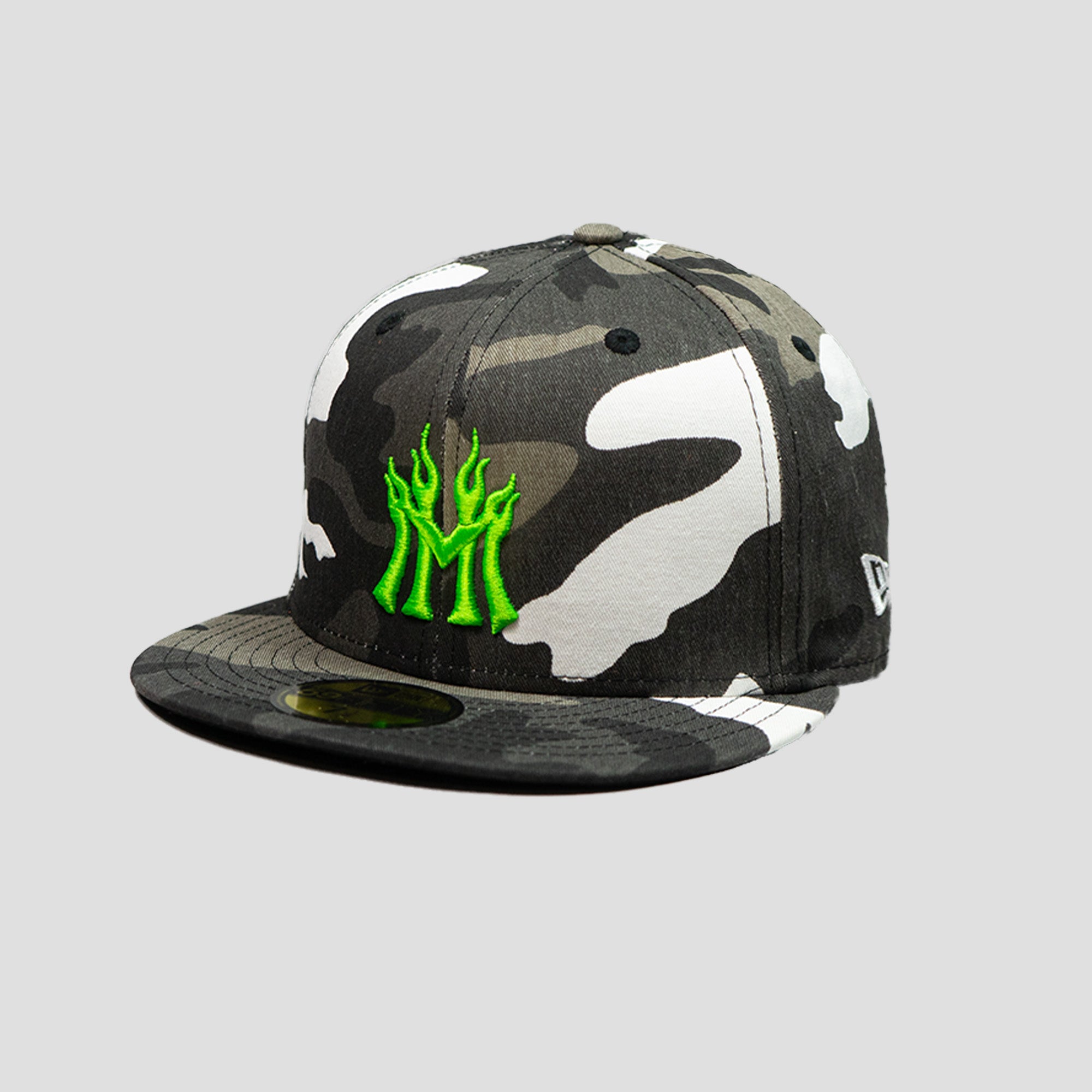 MANNAHATTA NYC FUEGO LOGO HAT (CAMO)