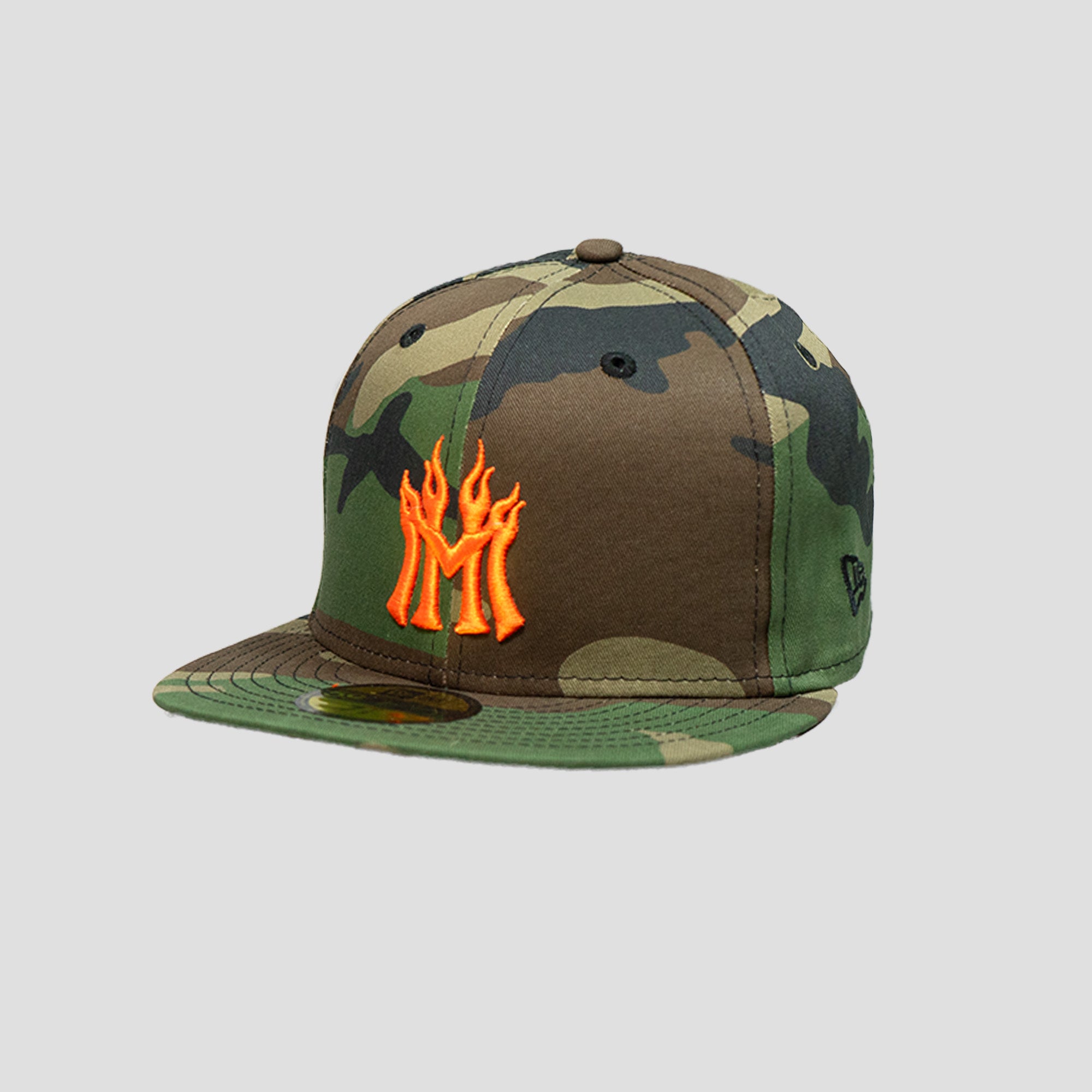 MANNAHATTA NYC FUEGO LOGO HAT (CAMO)