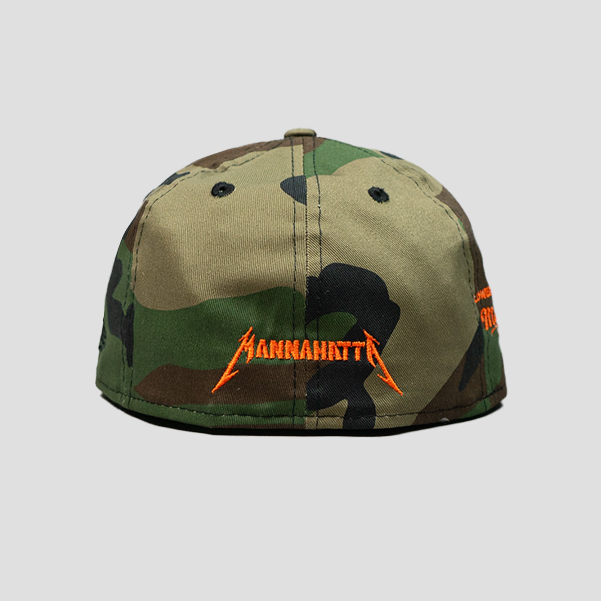 MANNAHATTA NYC FUEGO LOGO HAT (CAMO)