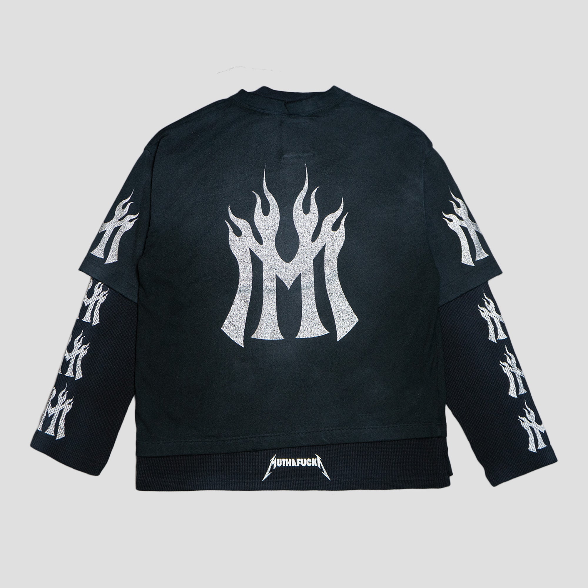 MANNAHATTA NYC x MAISON MIHARA YASUHIRO THERMAL COMBINED FUEGO T-SHIRTS