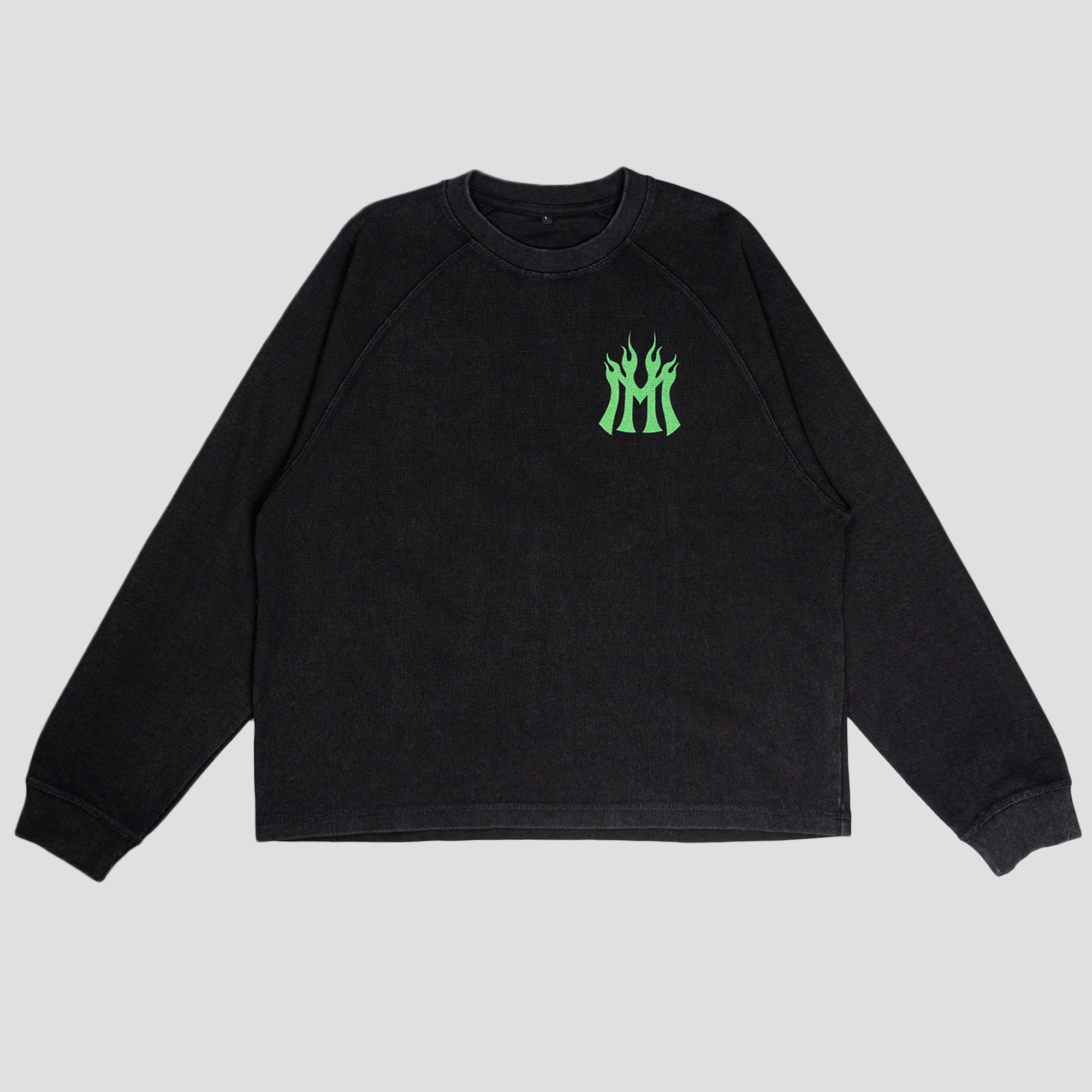 FUEGO LOGO RAGLAN THERMAL L/S T-SHIRTS
