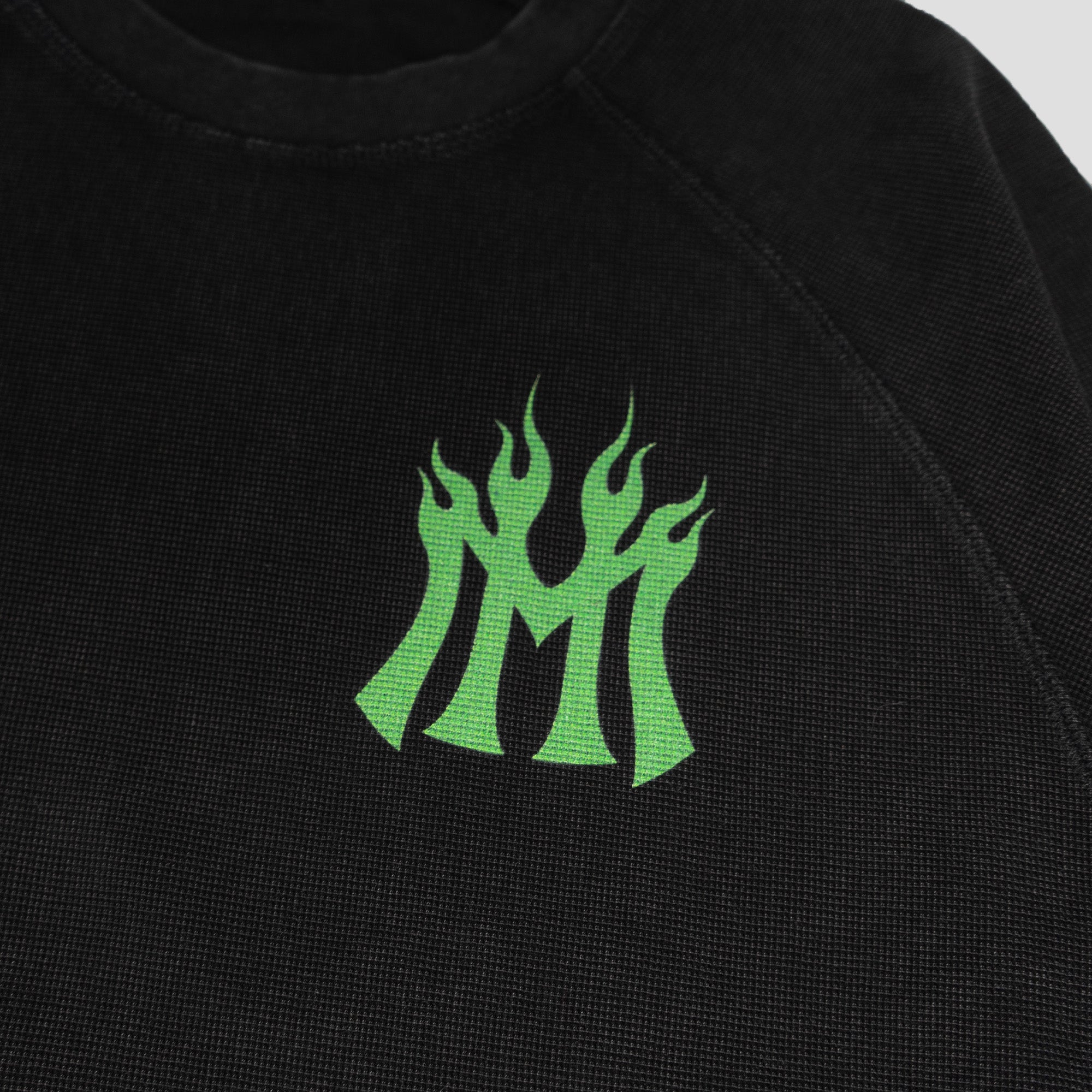 FUEGO LOGO RAGLAN THERMAL L/S T-SHIRTS