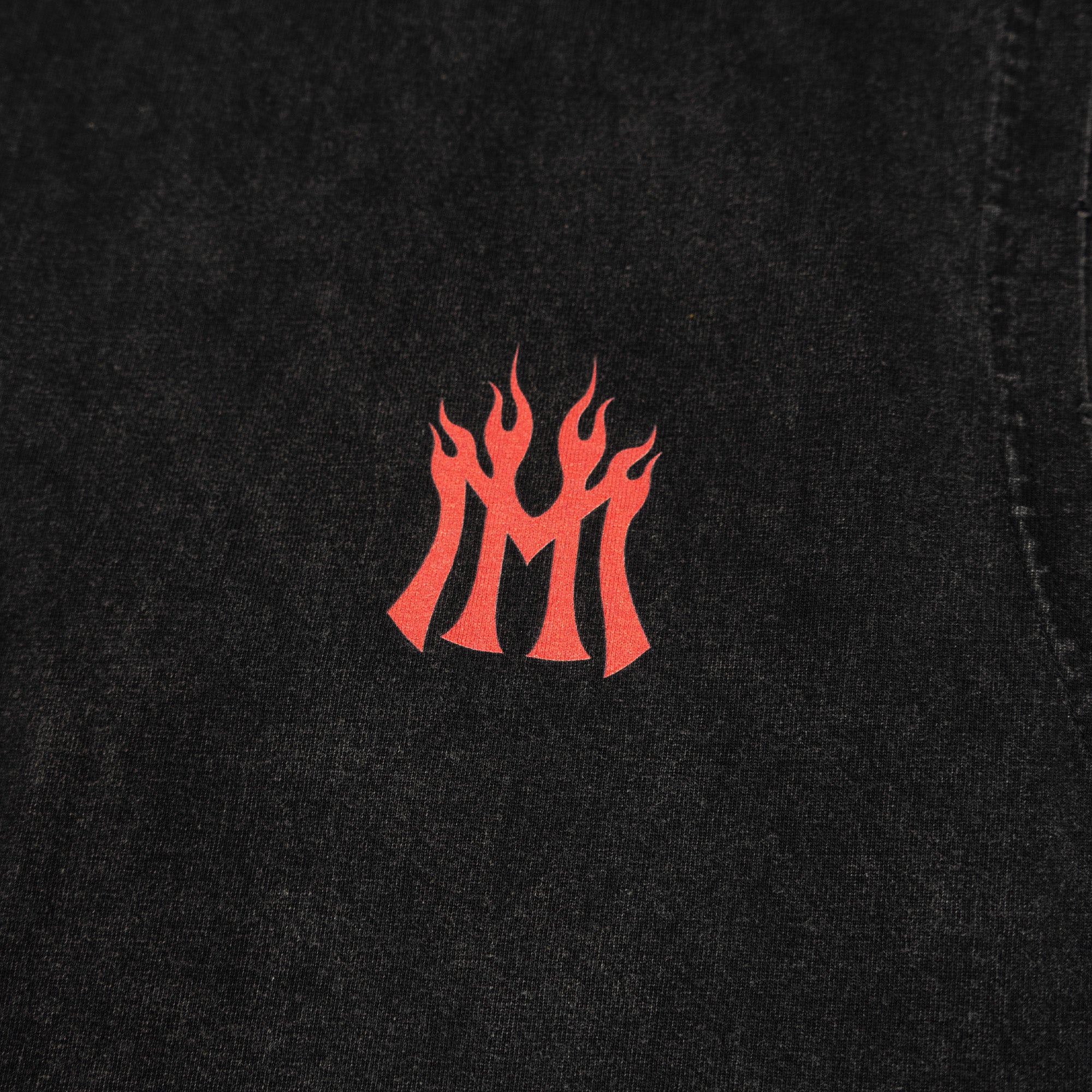 FUEGO LOGO STONE WASHED TANK TOP (RED LOGO)