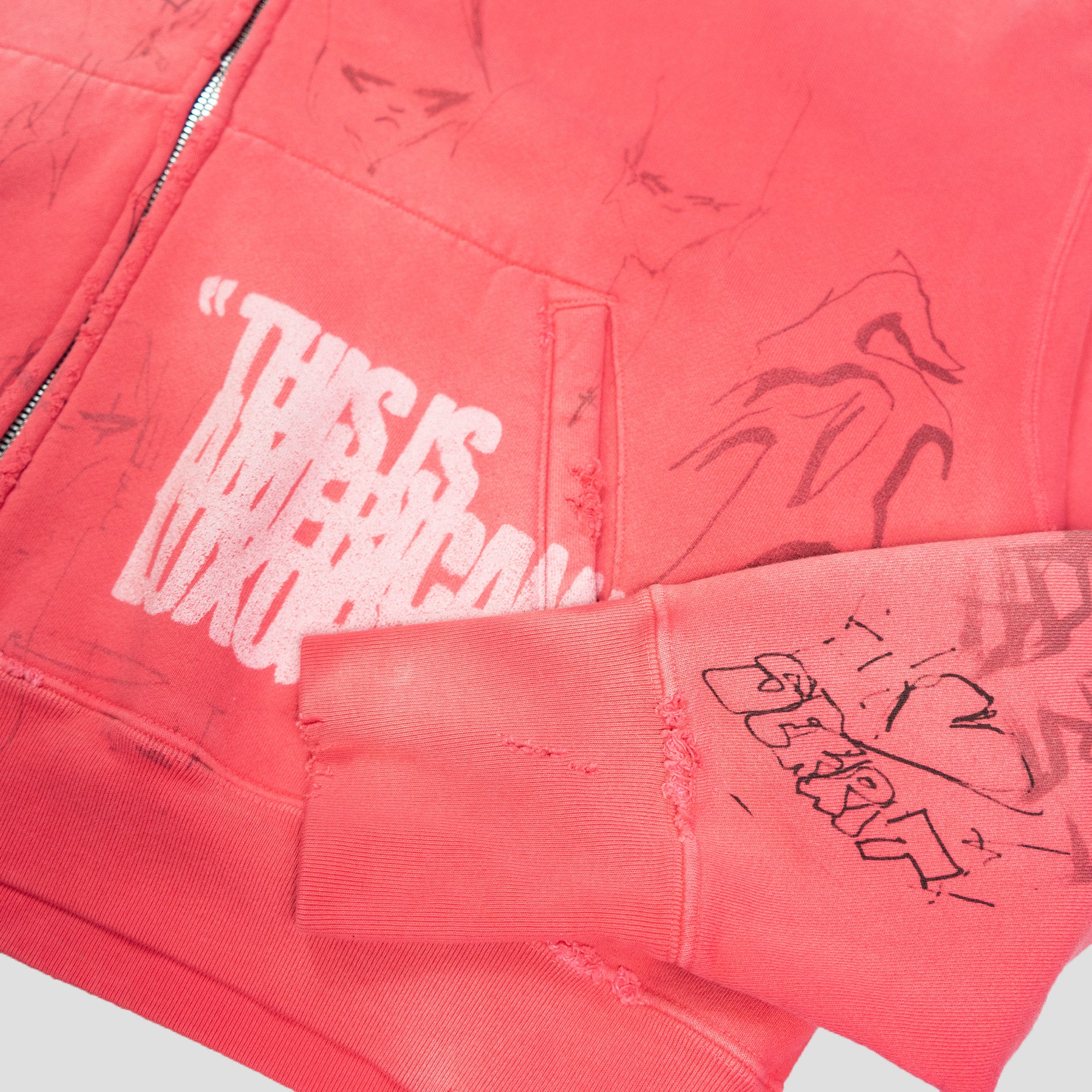 TIME CAPSULE ZIP-UP HOODIE