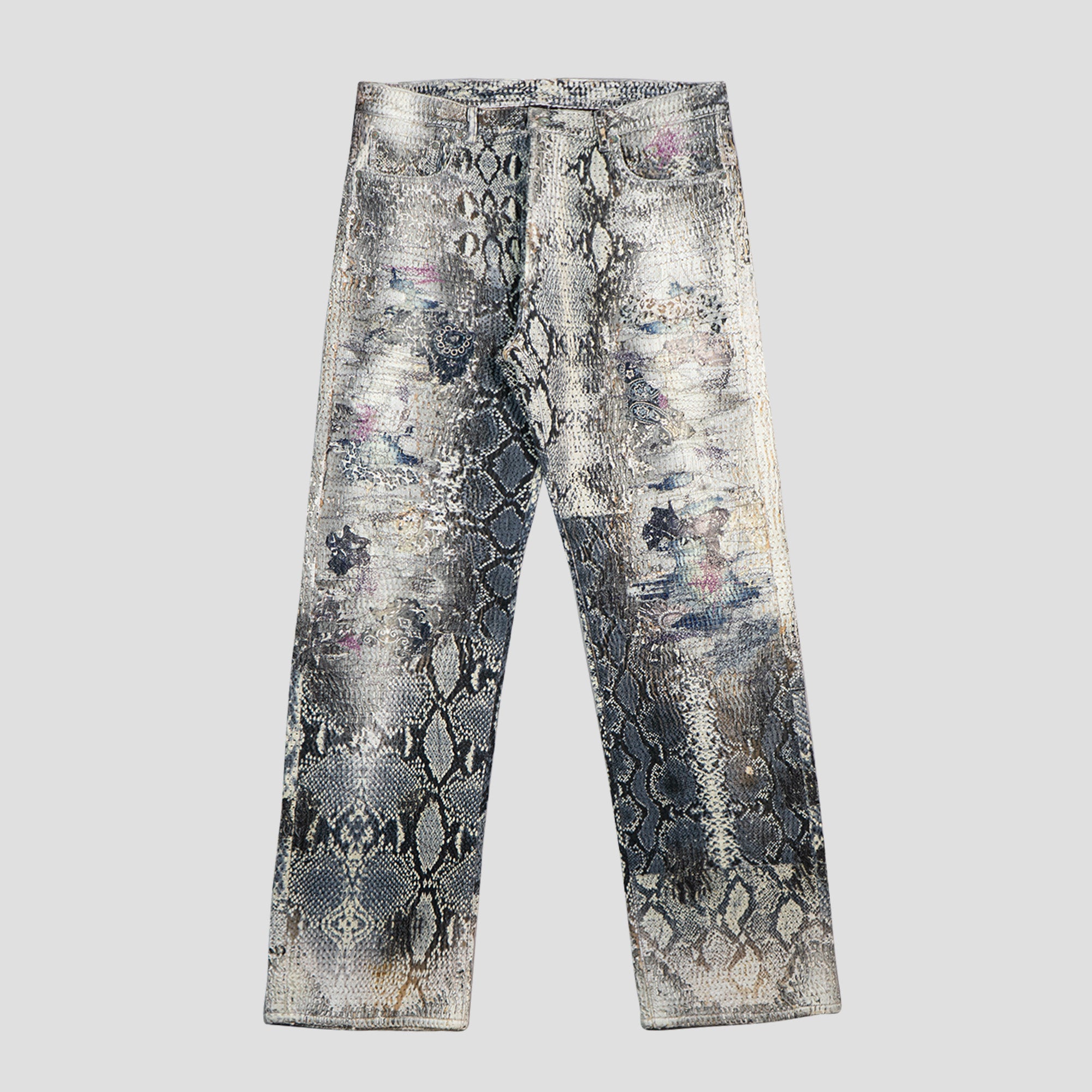 PYTHON BORO DISTRESSED JEANS