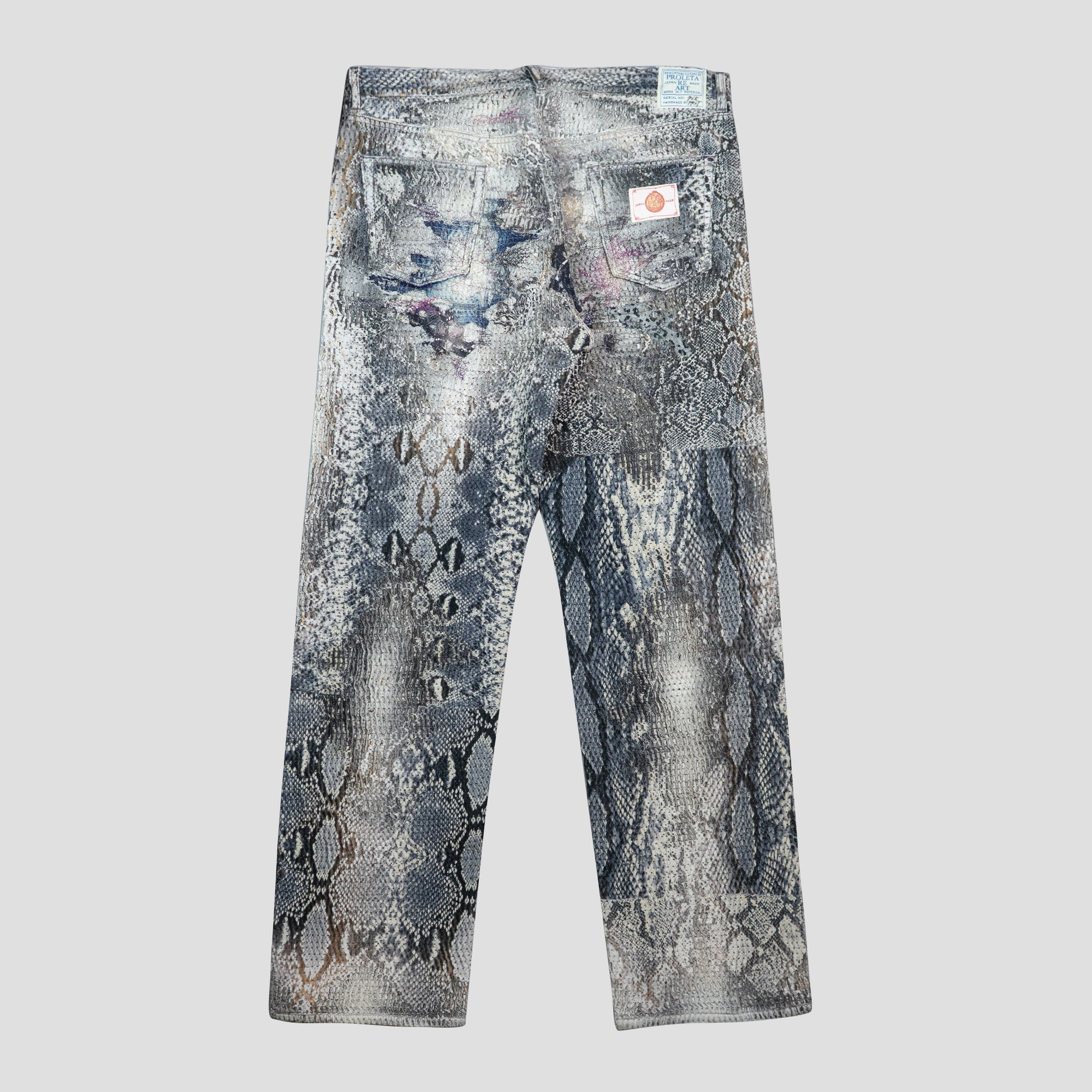 PYTHON BORO DISTRESSED JEANS