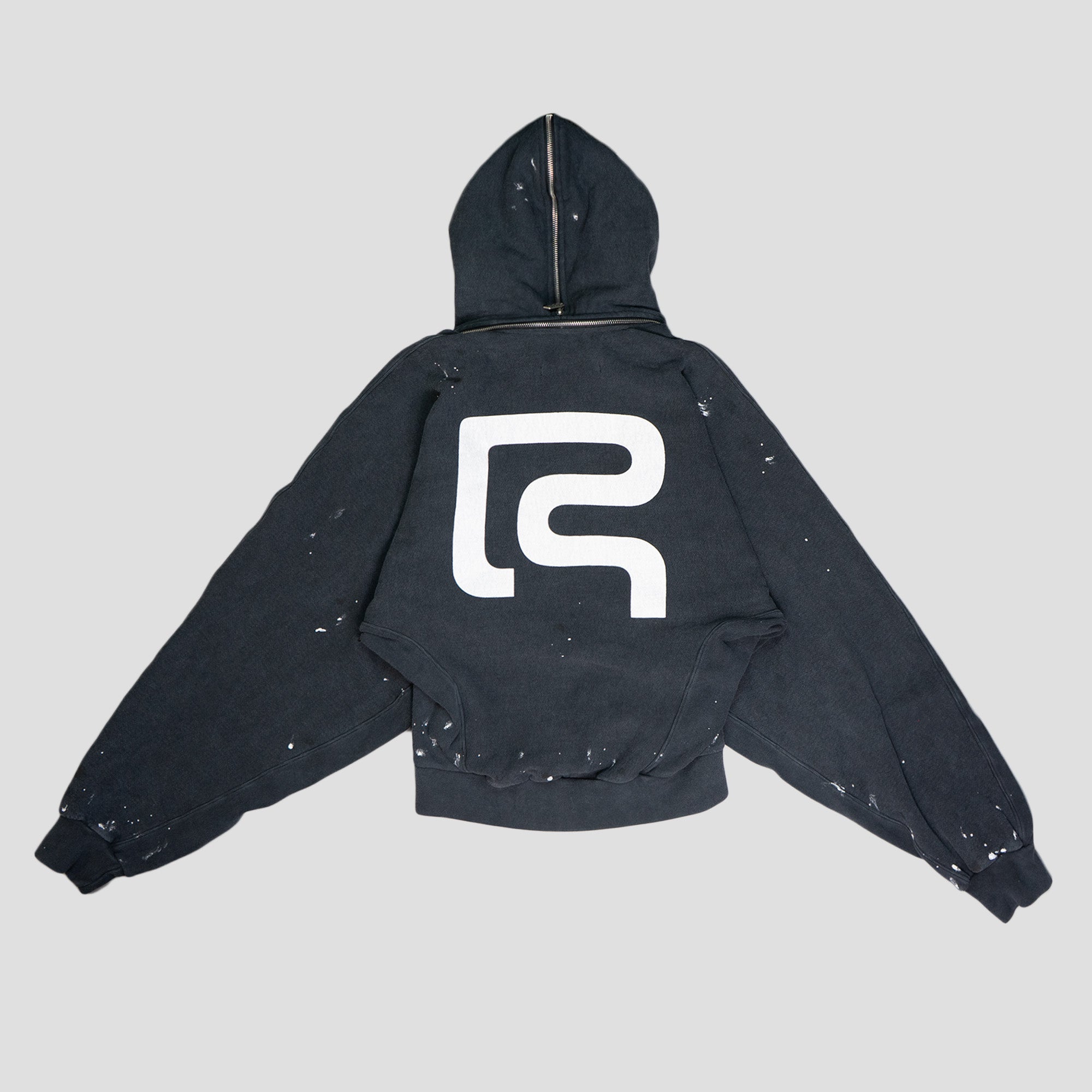 RADICAL PAPER ROSE ZIP HOODIE