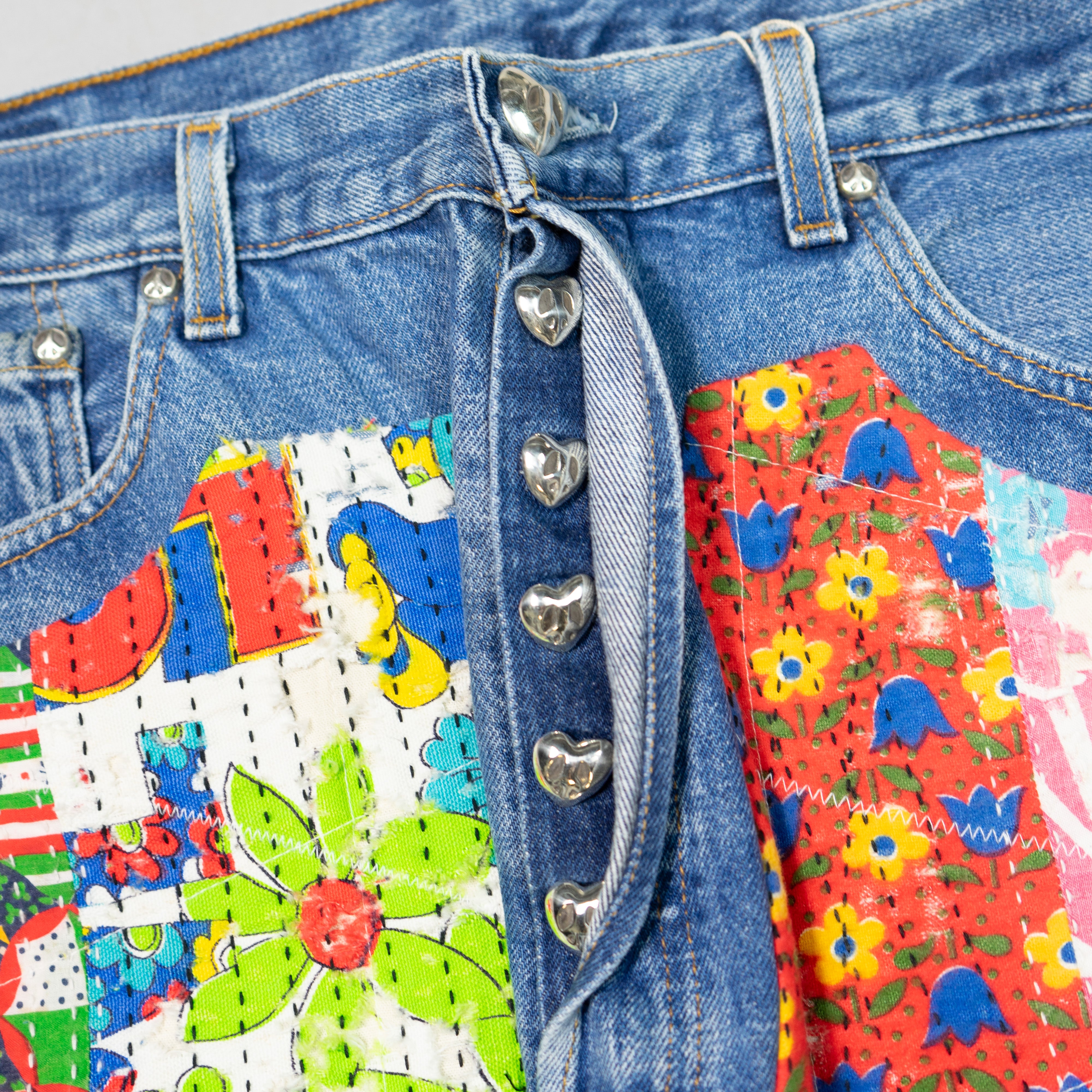 PATCHWORK JEANS