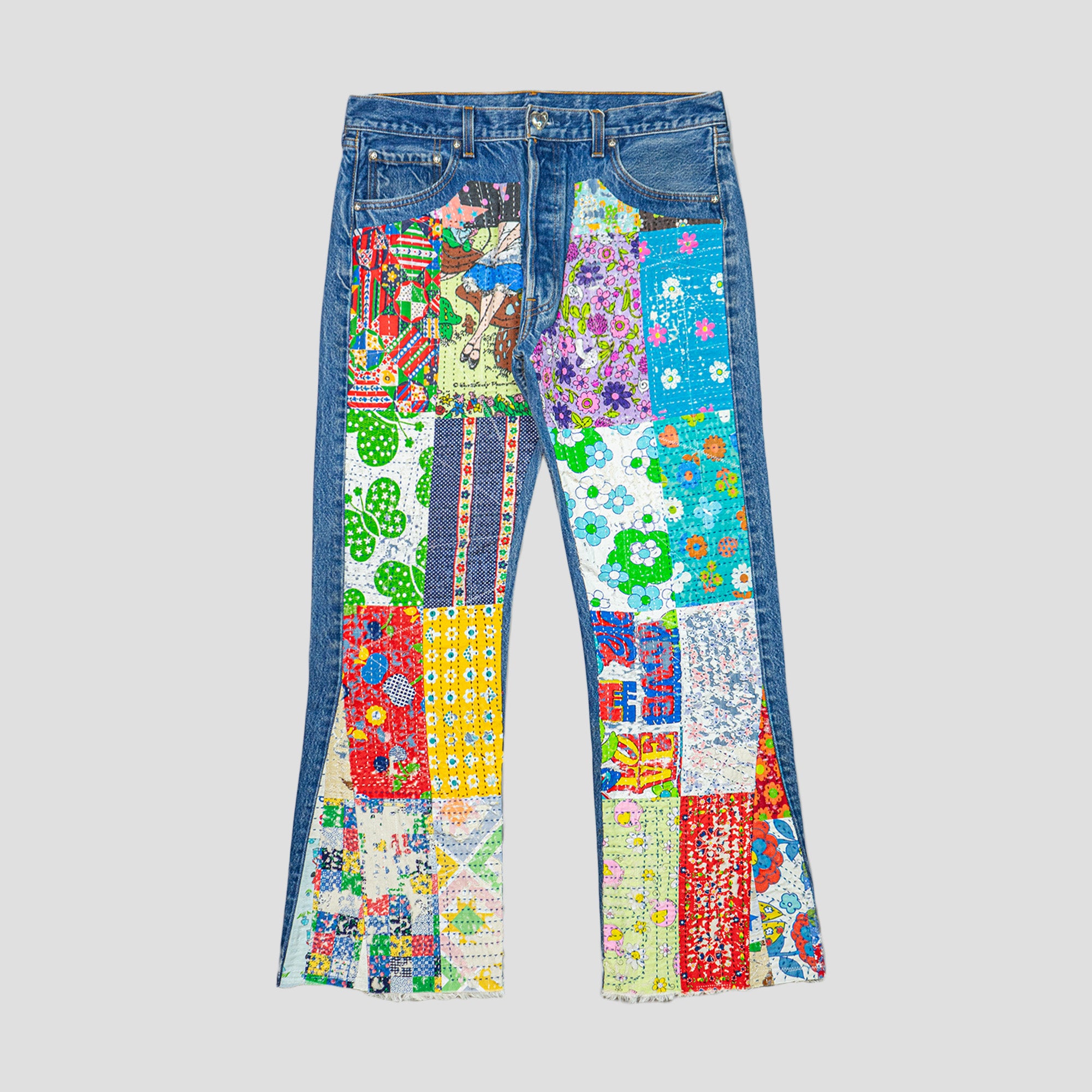 PATCHWORK JEANS