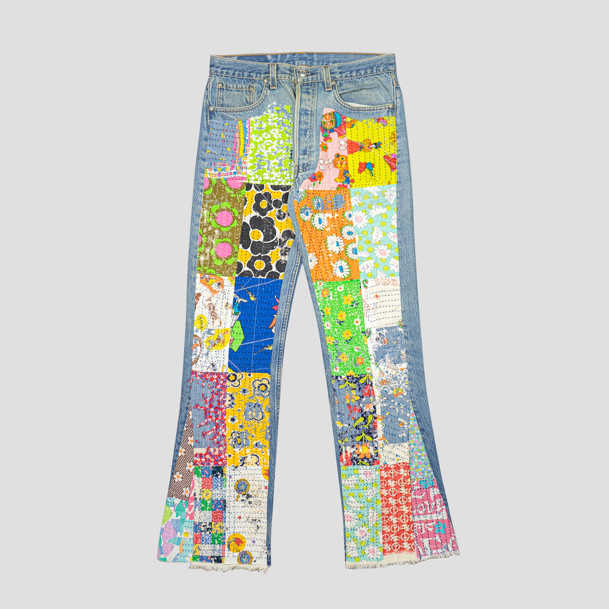 PATCHWORK JEANS