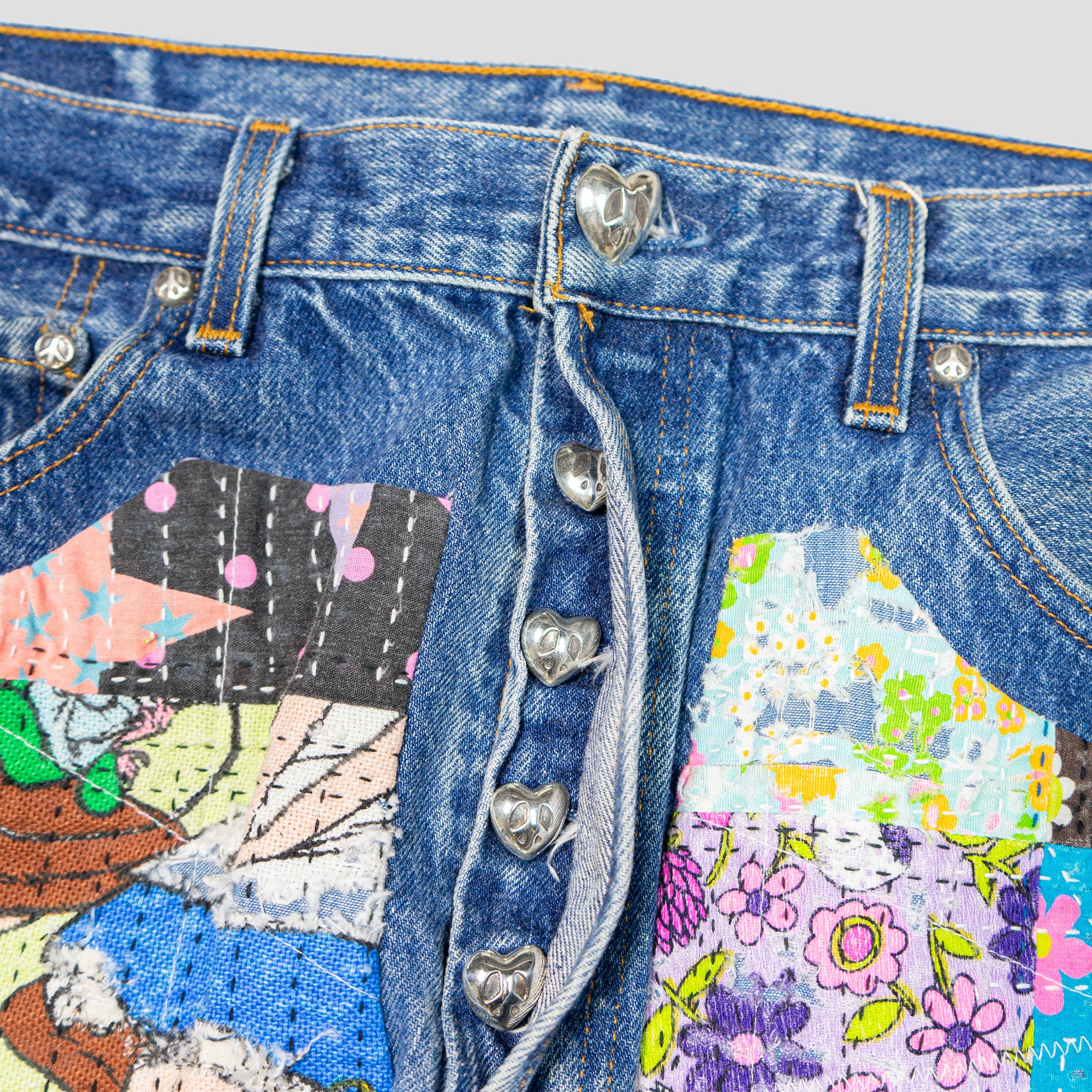 PATCHWORK JEANS