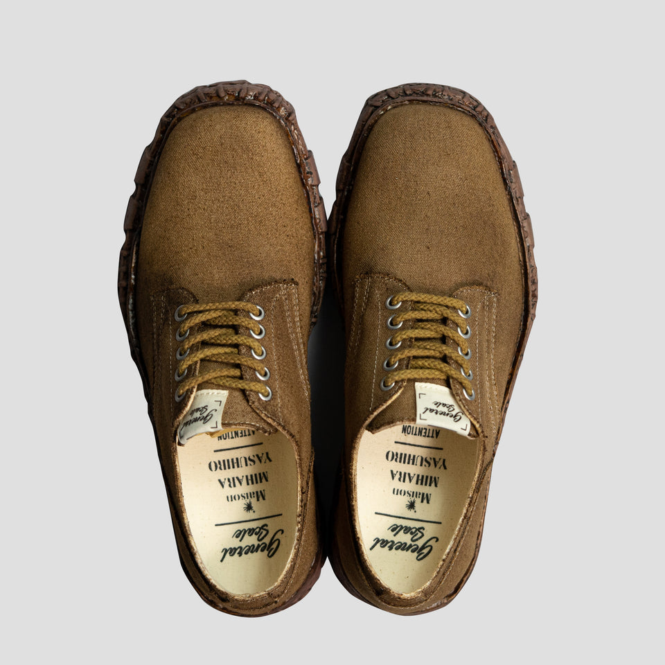 OVER DYED CANVAS SNEAKERS