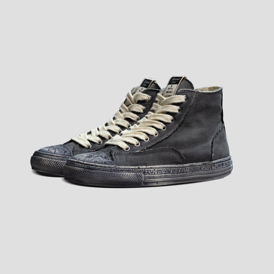 OVER DYED HIGH-TOP SNEAKERS