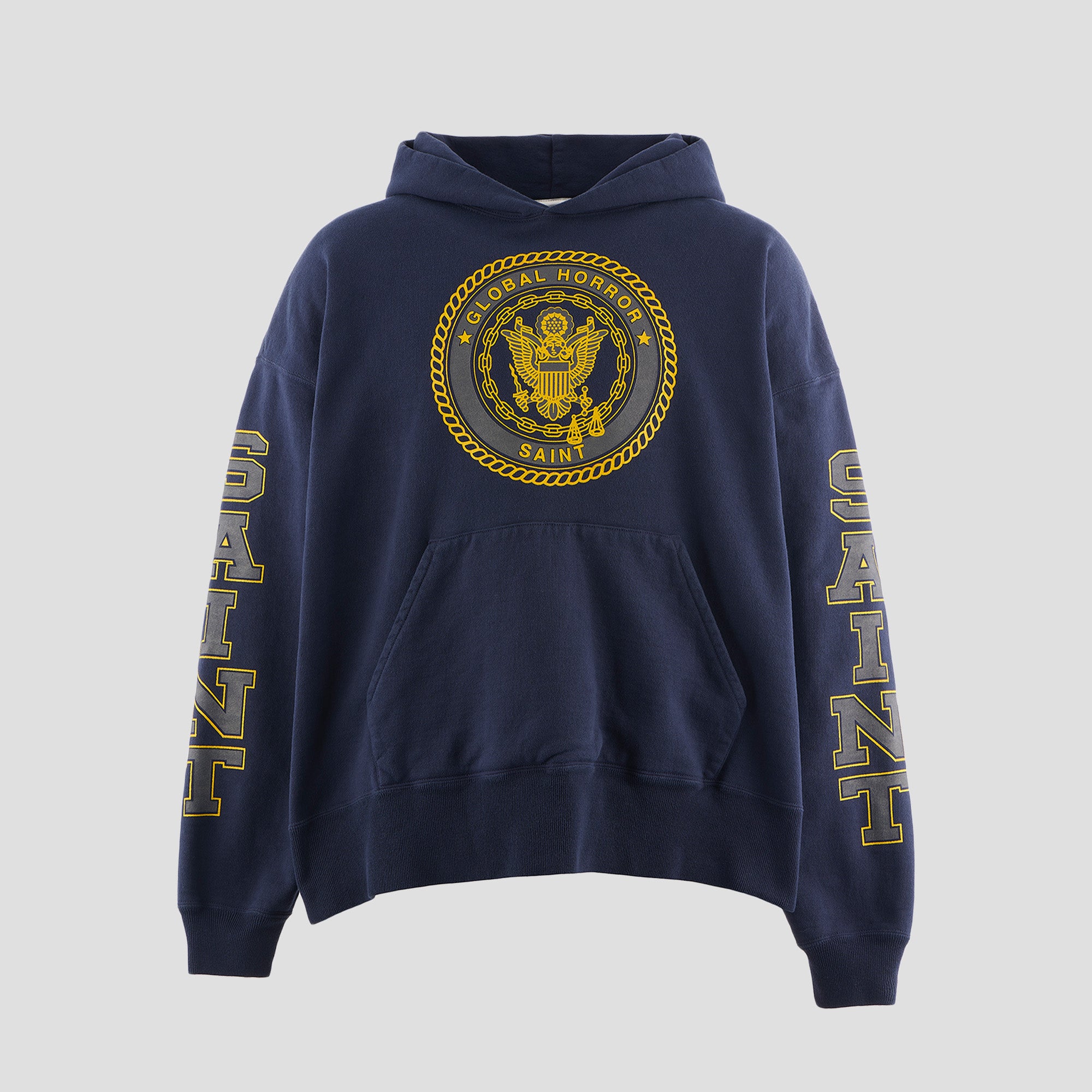 SAINT MICHAEL - SAINT NAVY HOODIE