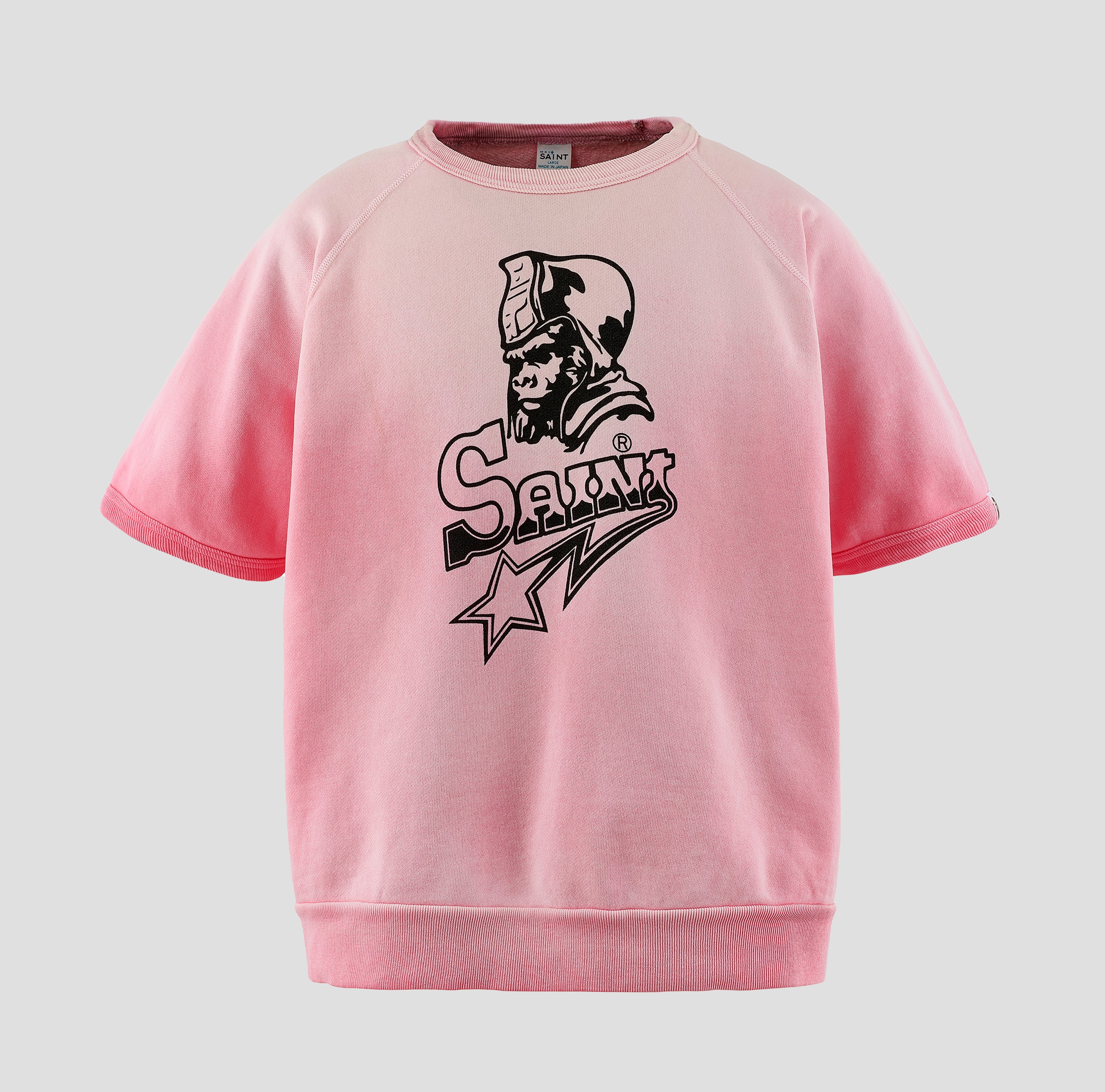 SAINT BAPE STAR S/S CREW NECK SWEATS