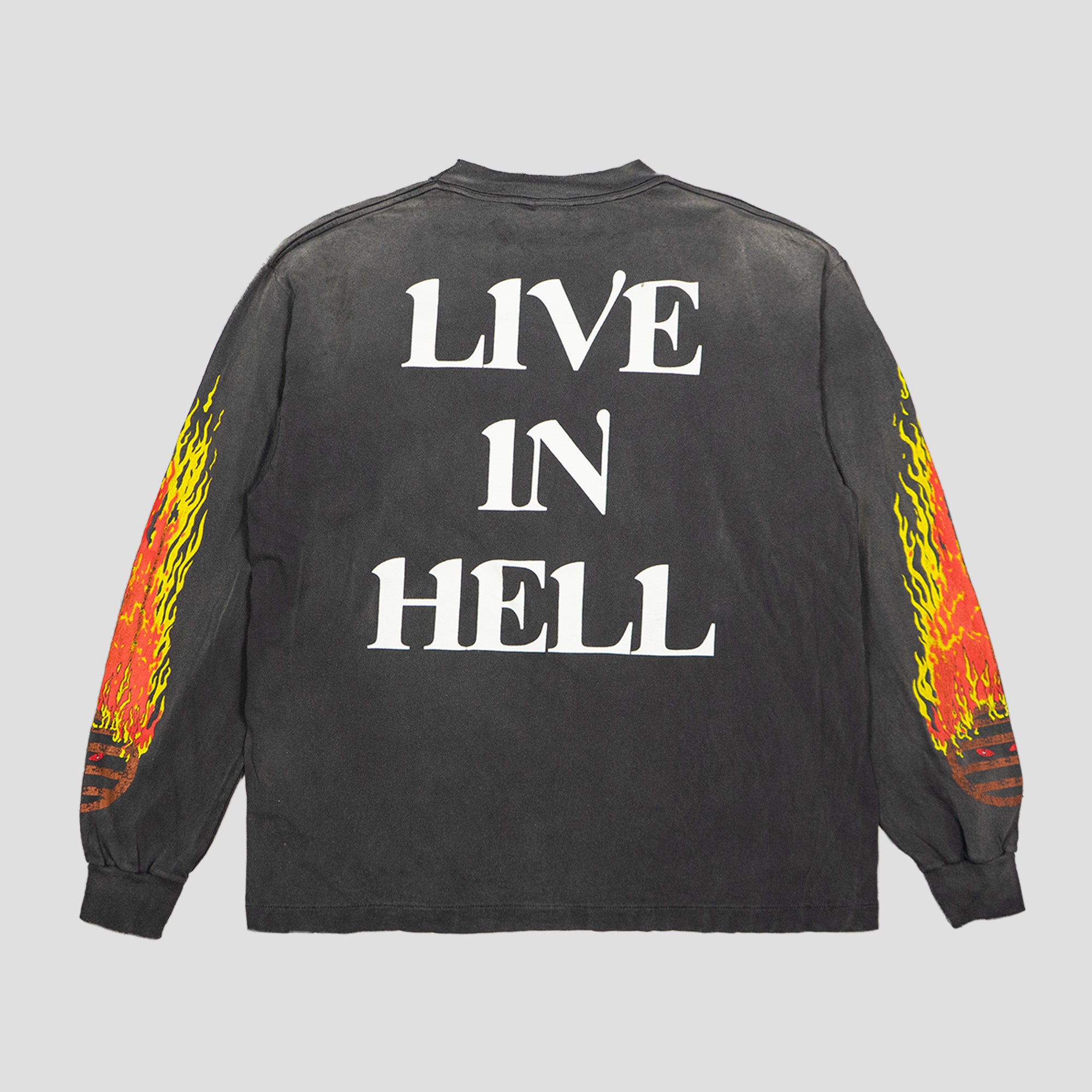 LIVE IN HELL L/S T-SHIRTS