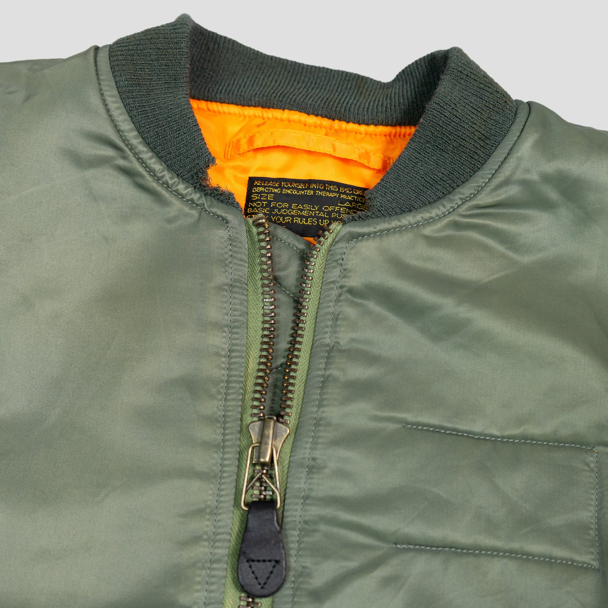 RECONSTRUCTED / REVERSIBLE MA-1 JACKET