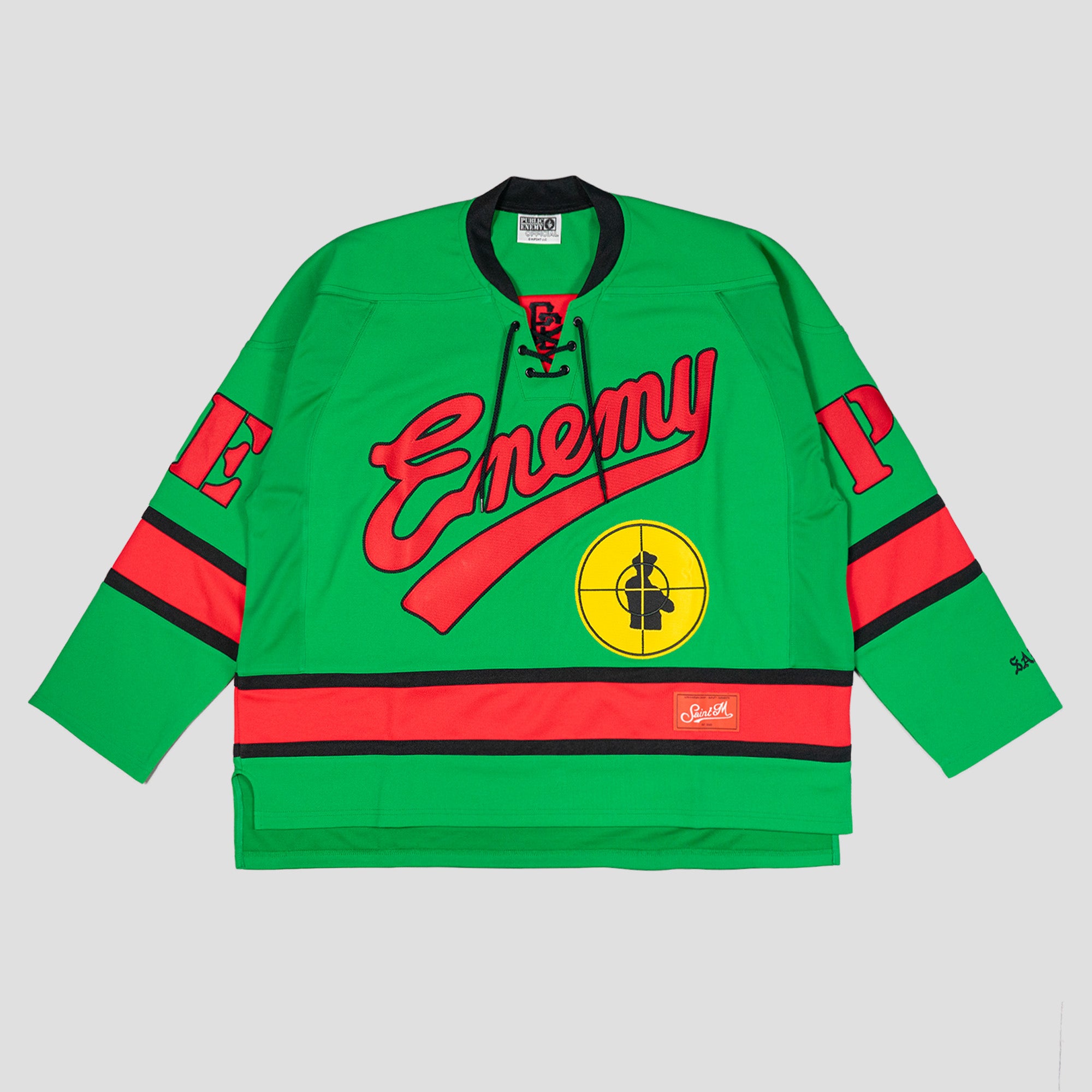 SAINT MXXXXXX x PUBLIC ENEMY HOCKEY JERSEY