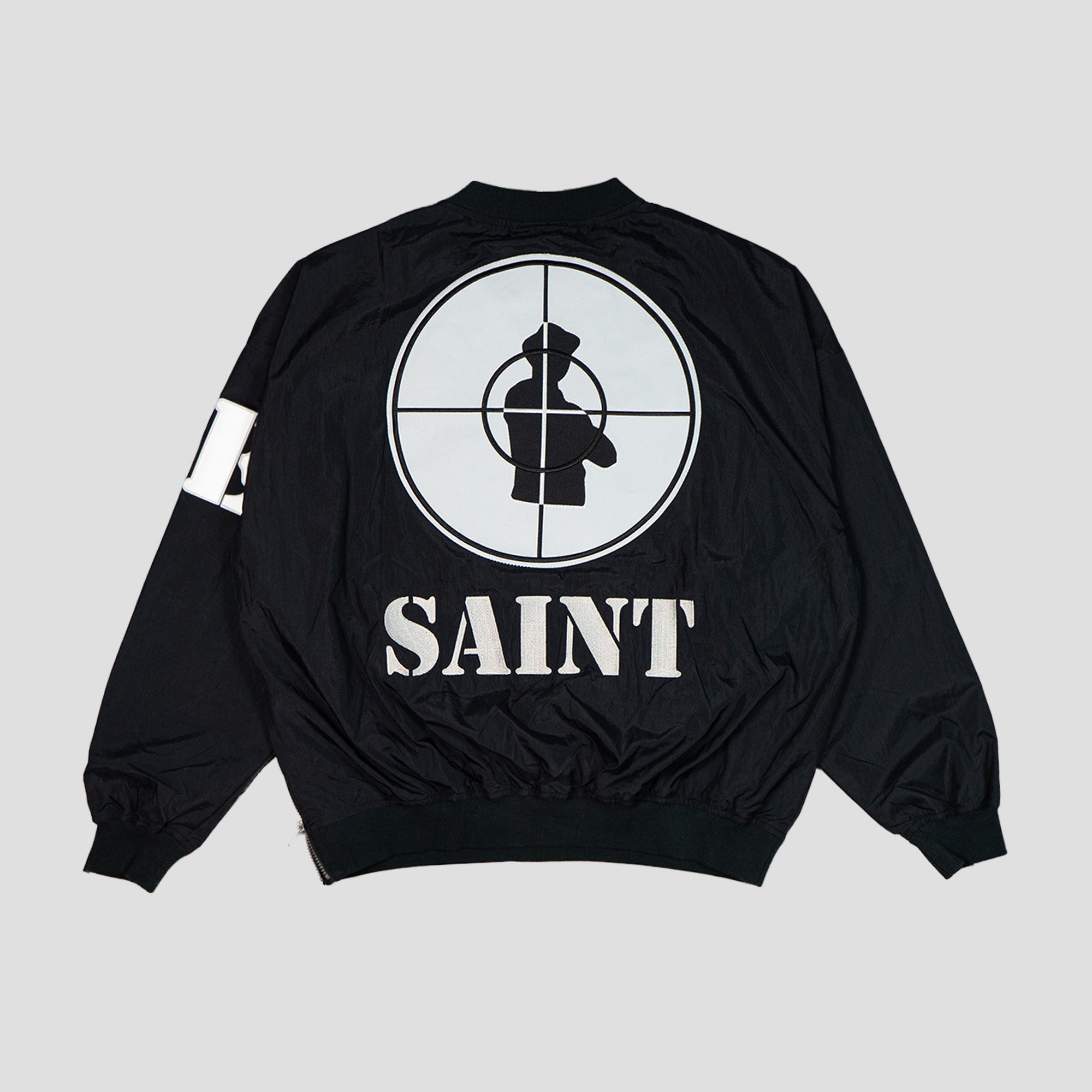 SAINT MXXXXXX x PUBLIC ENEMY NYLON PULLOVER