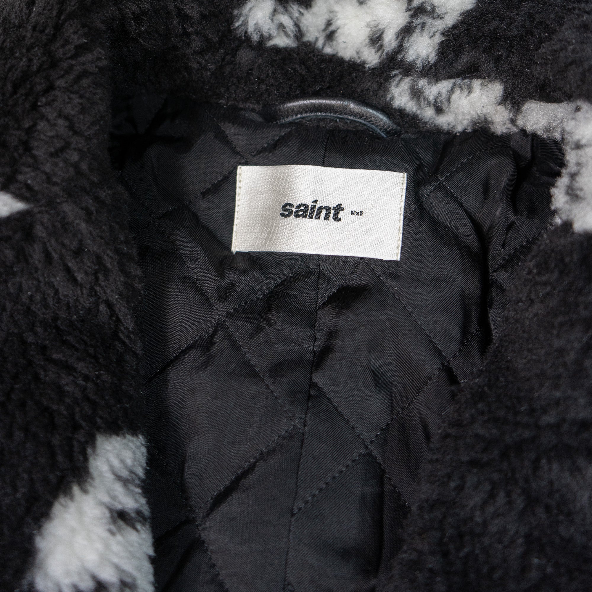 SAINT MICHAEL x DENIM TEARS FUR LONG COAT