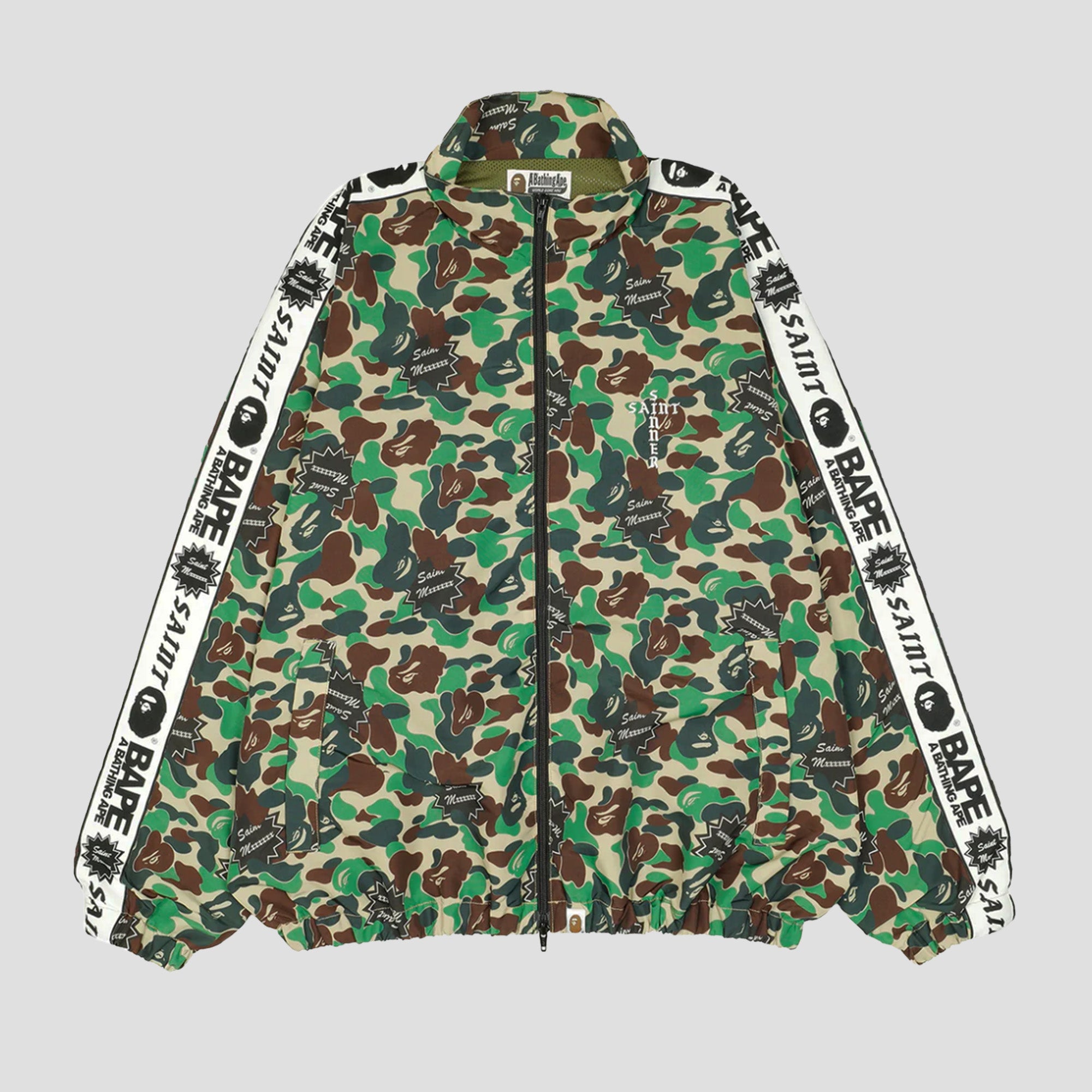 SAINT MXXXXXX x A BATHING APE® CAMO TRACK JACKET