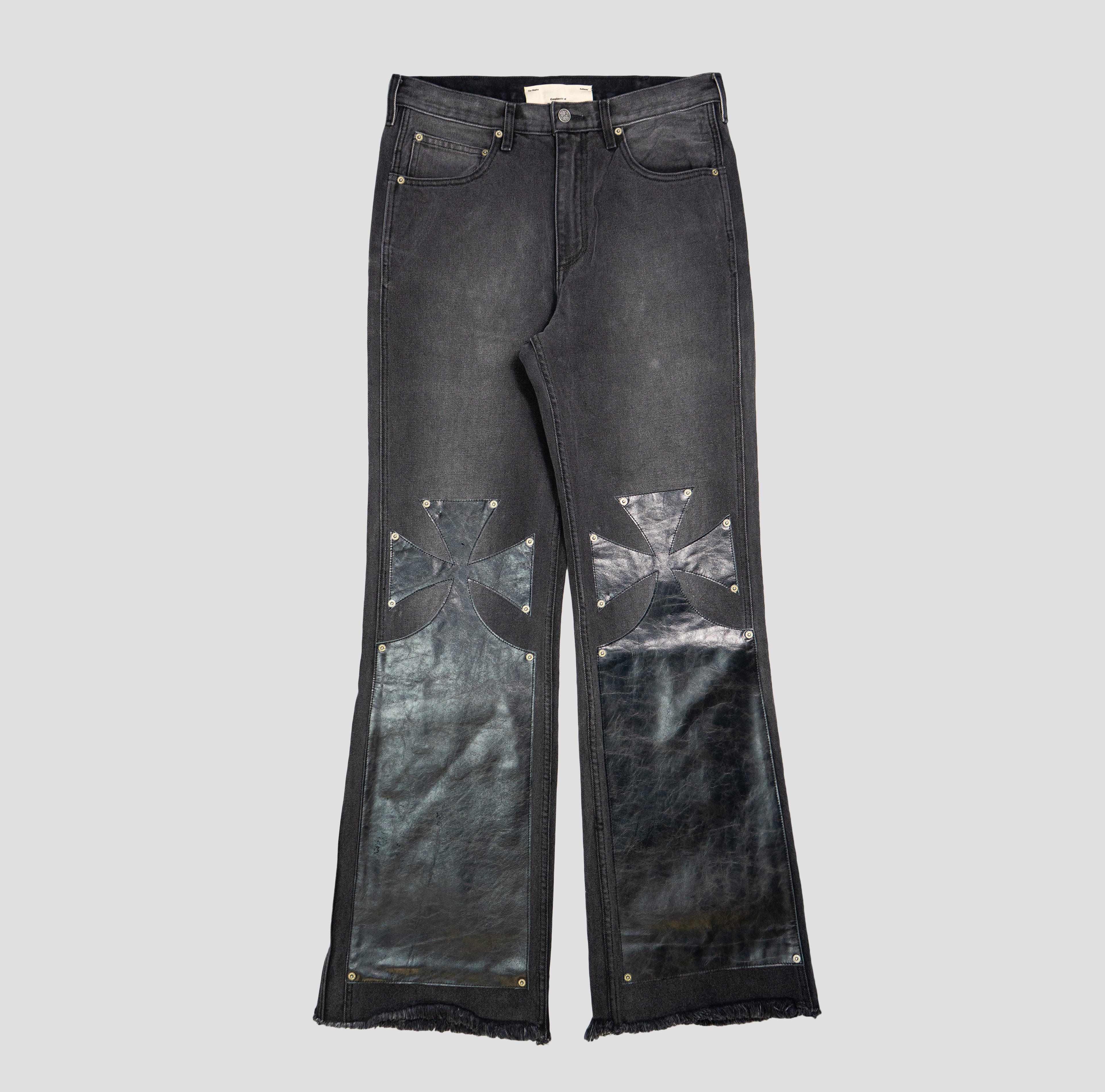 CHOPPER CARPENTER PANTS W/LEATHER